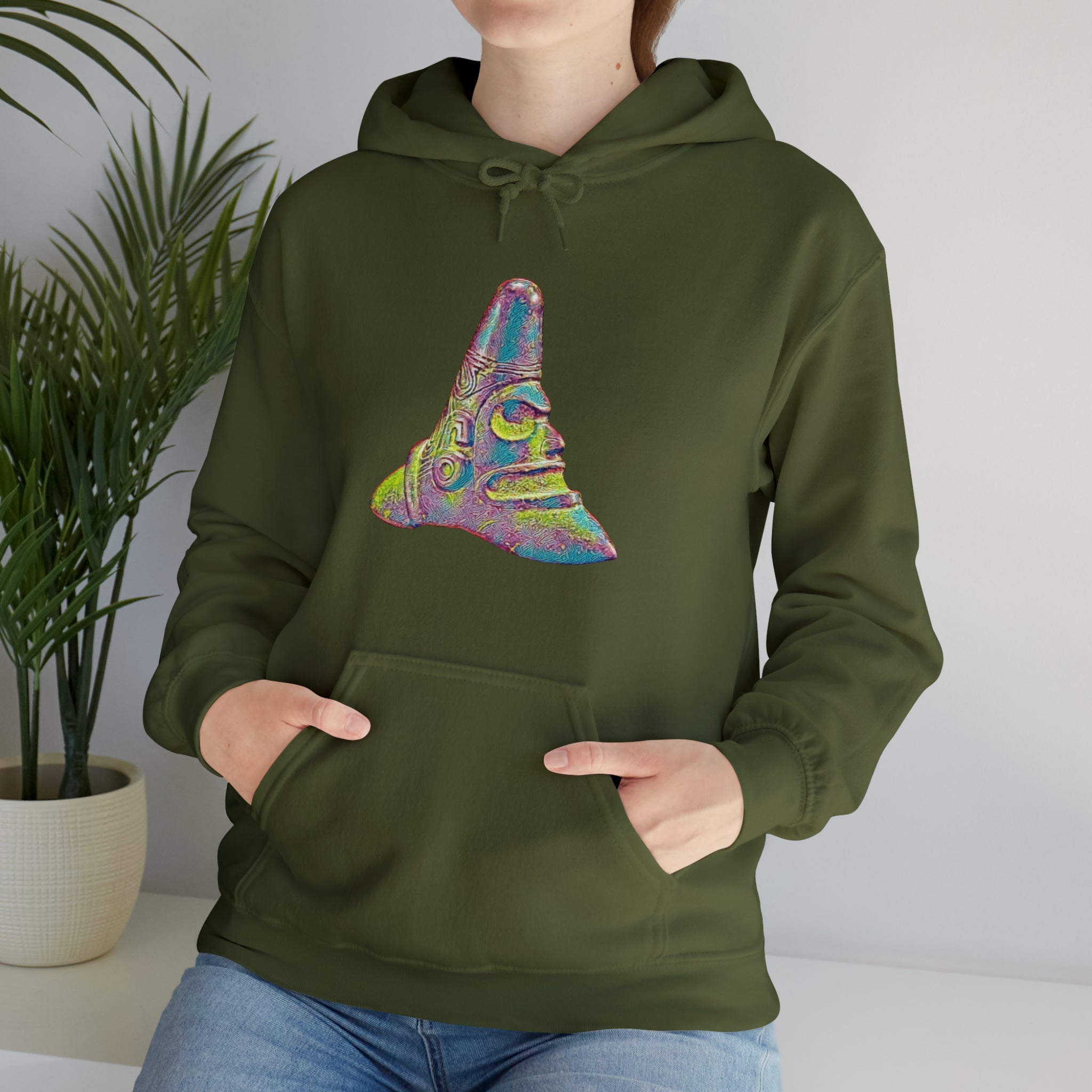 Taino Trigonolito Unisex Heavy Blend™ Hooded Sweatshirt