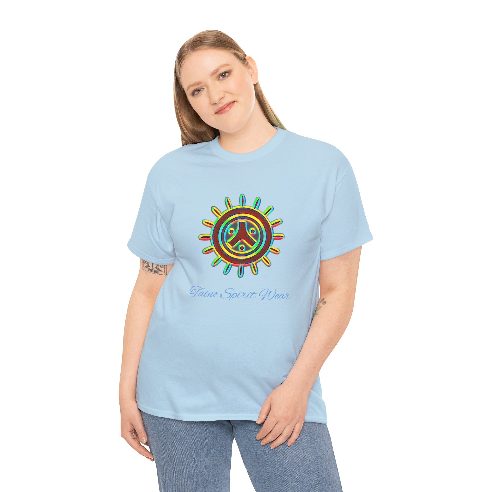 Taino Symbolism Unisex Heavy Cotton Tee