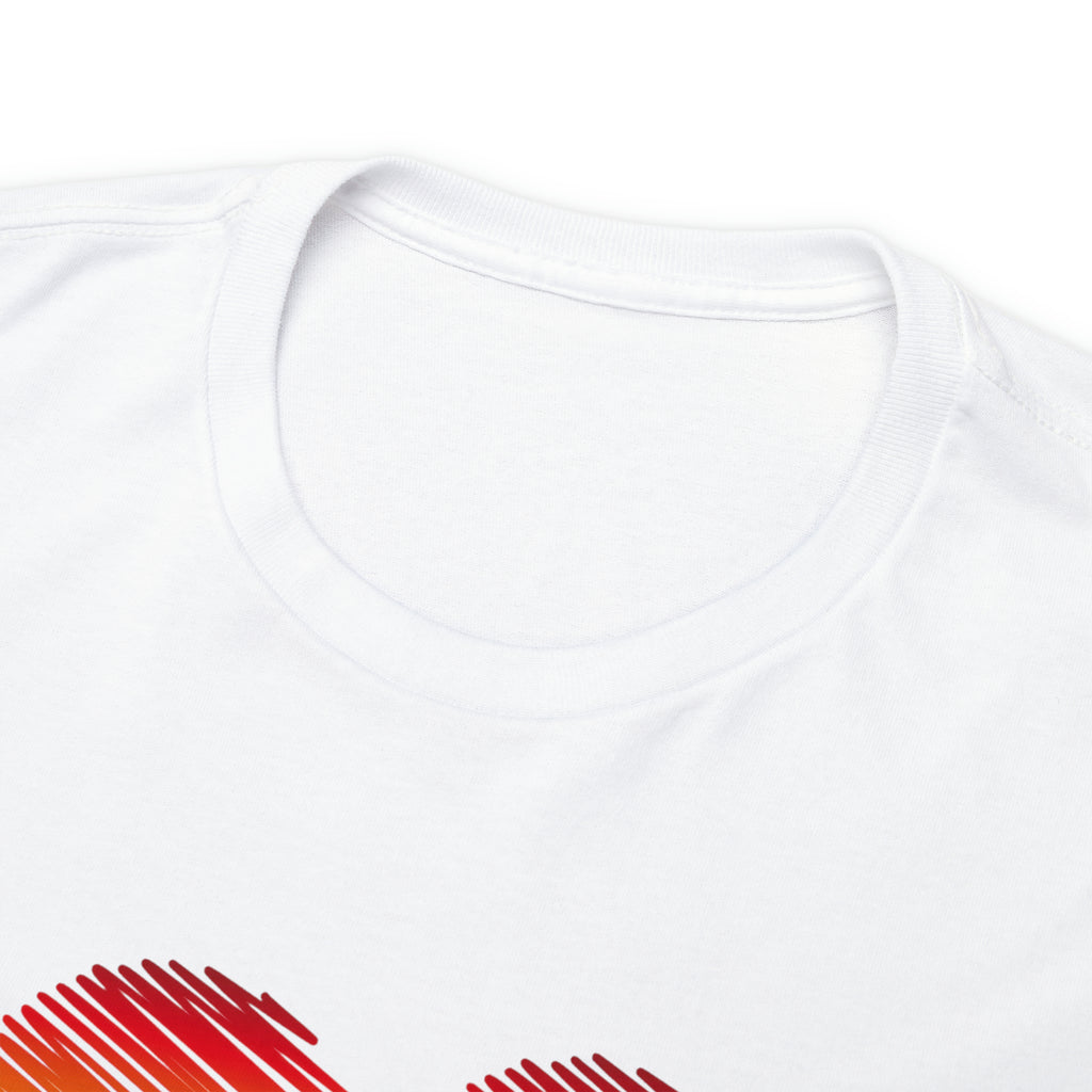 Love is Love Heart Unisex Heavy Cotton Tee