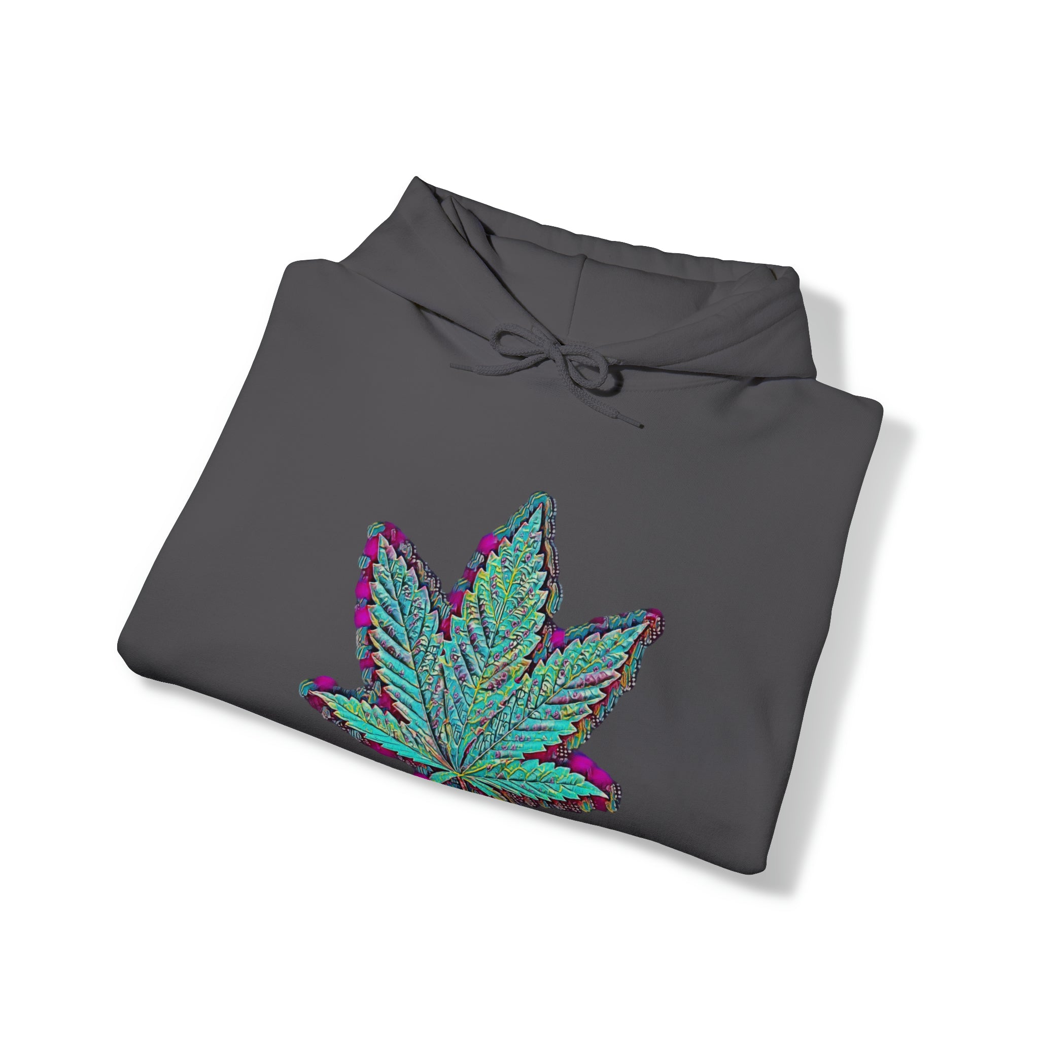 The Five Finger Leaf Unisex Heavy Blend™ Hooded Sweatshirt
