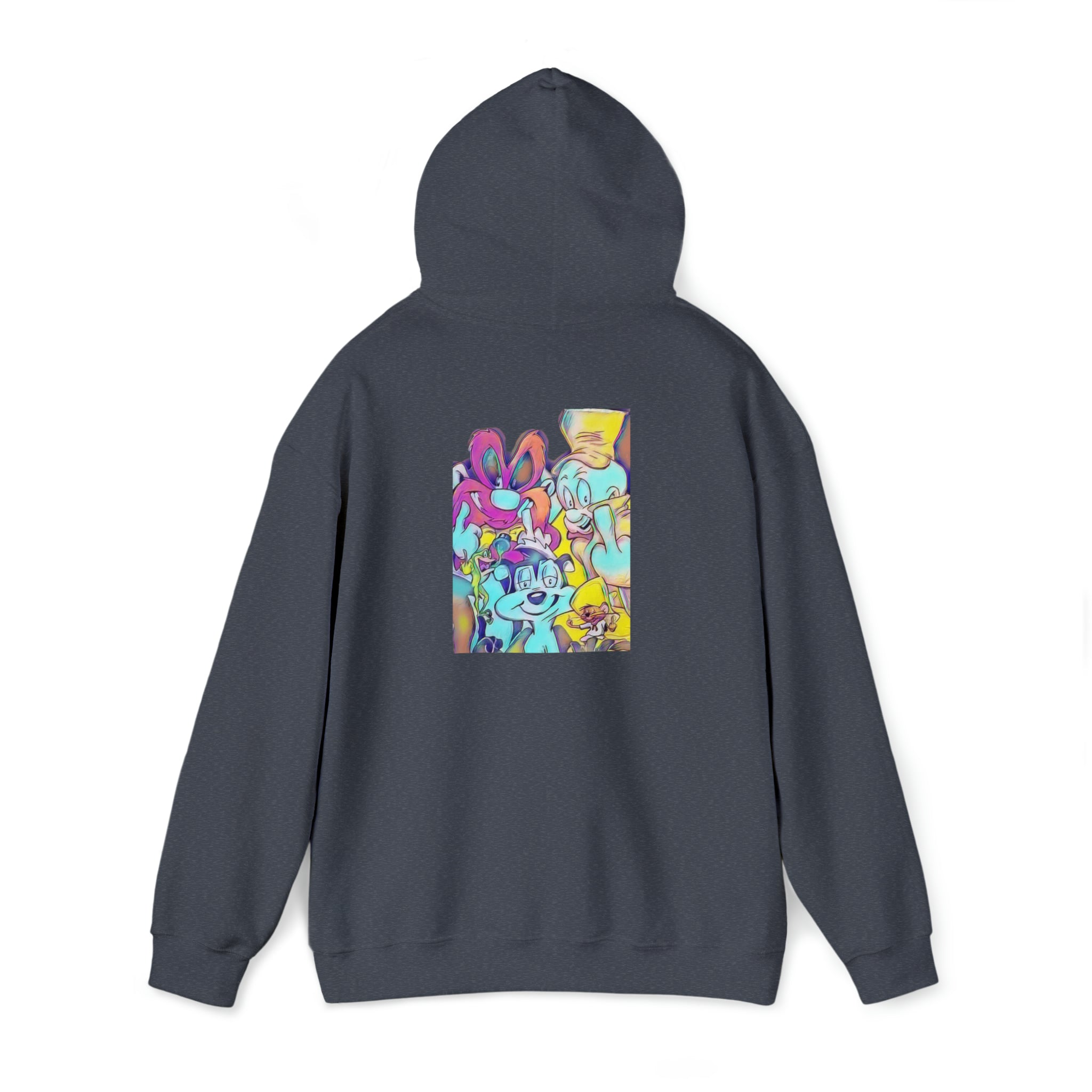 The Five Finger Leaf Unisex Heavy Blend™ Hooded Sweatshirt