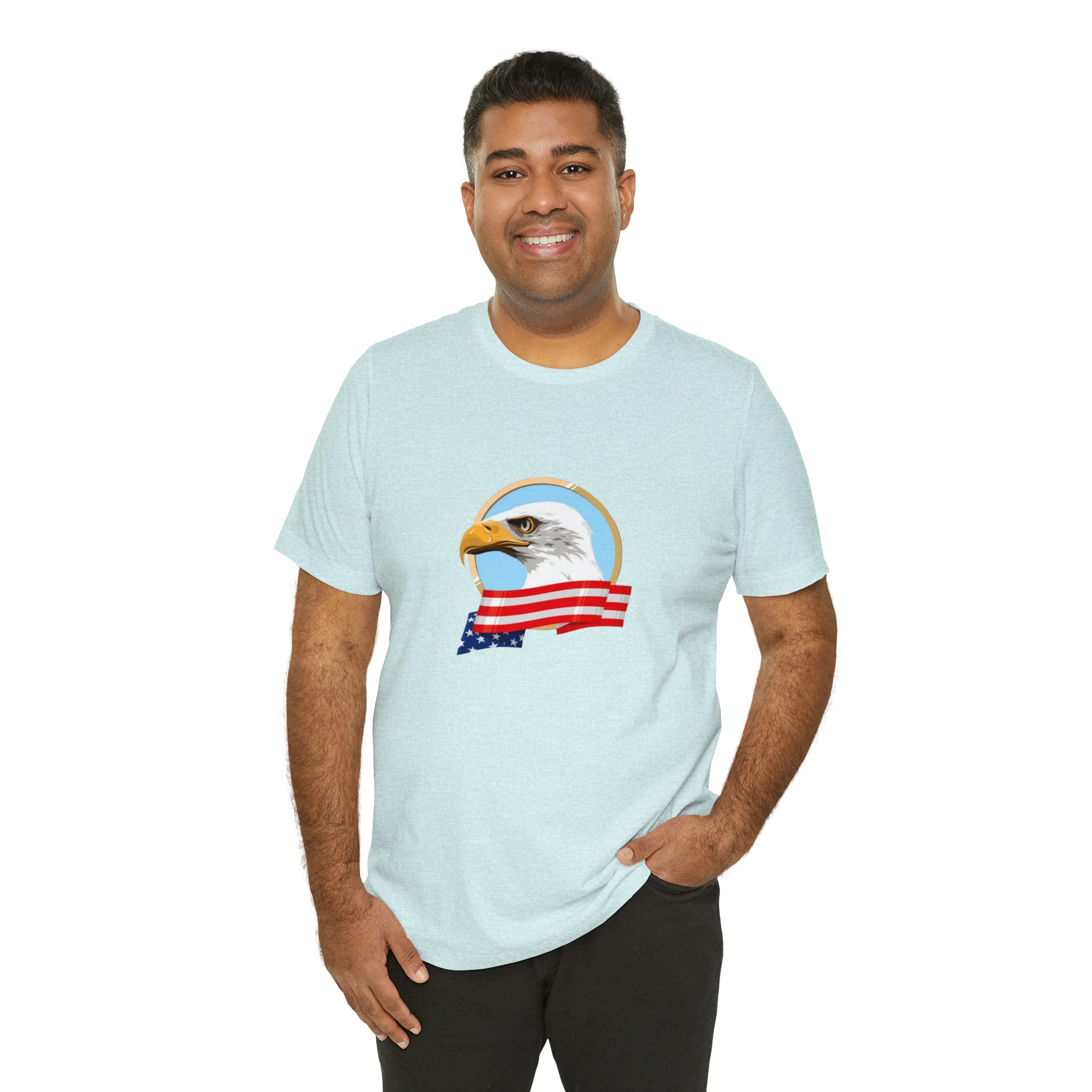 American Eagle Head Unisex Jersey Short Sleeve Tee