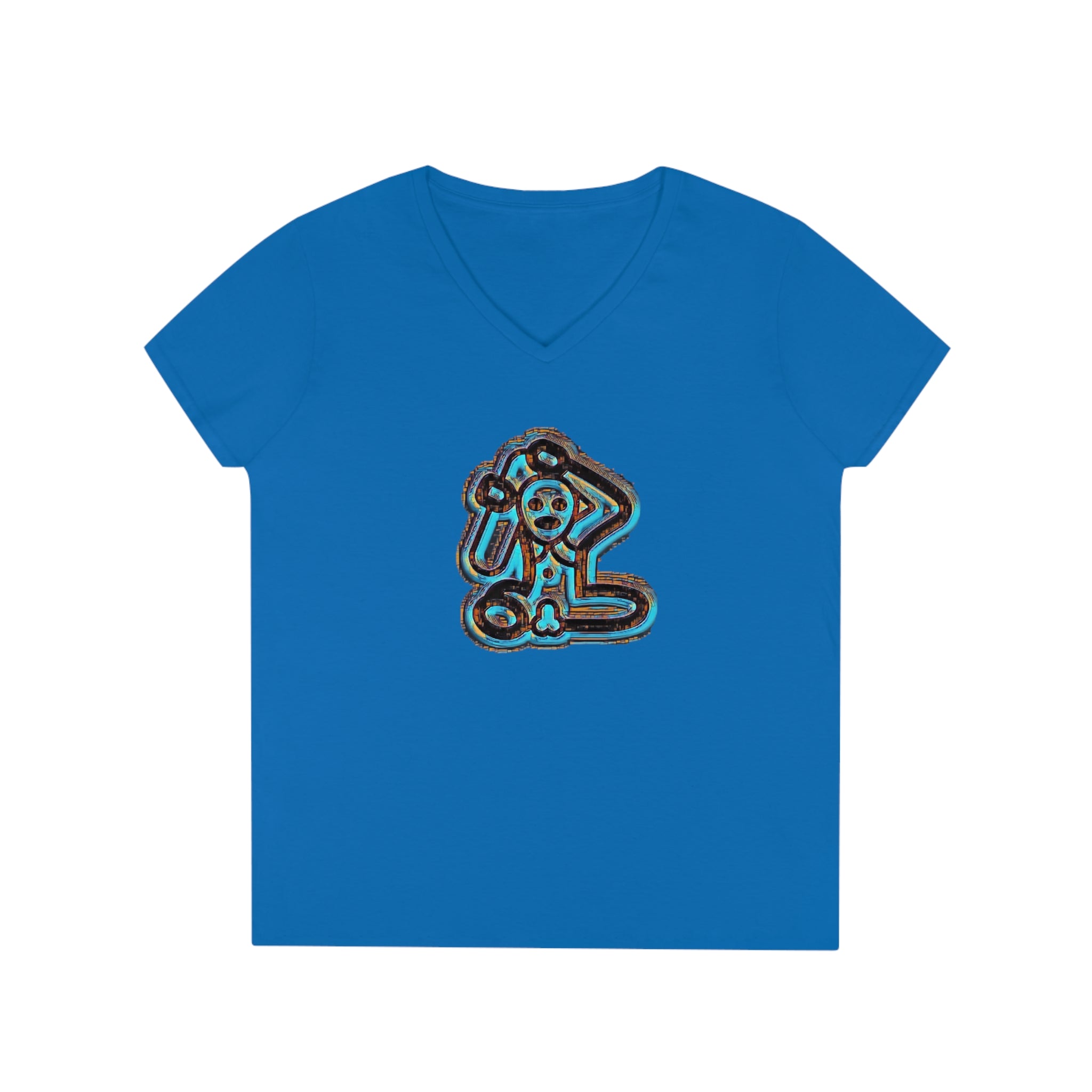 Taino Symbolism Ladies' V-Neck T-Shirt