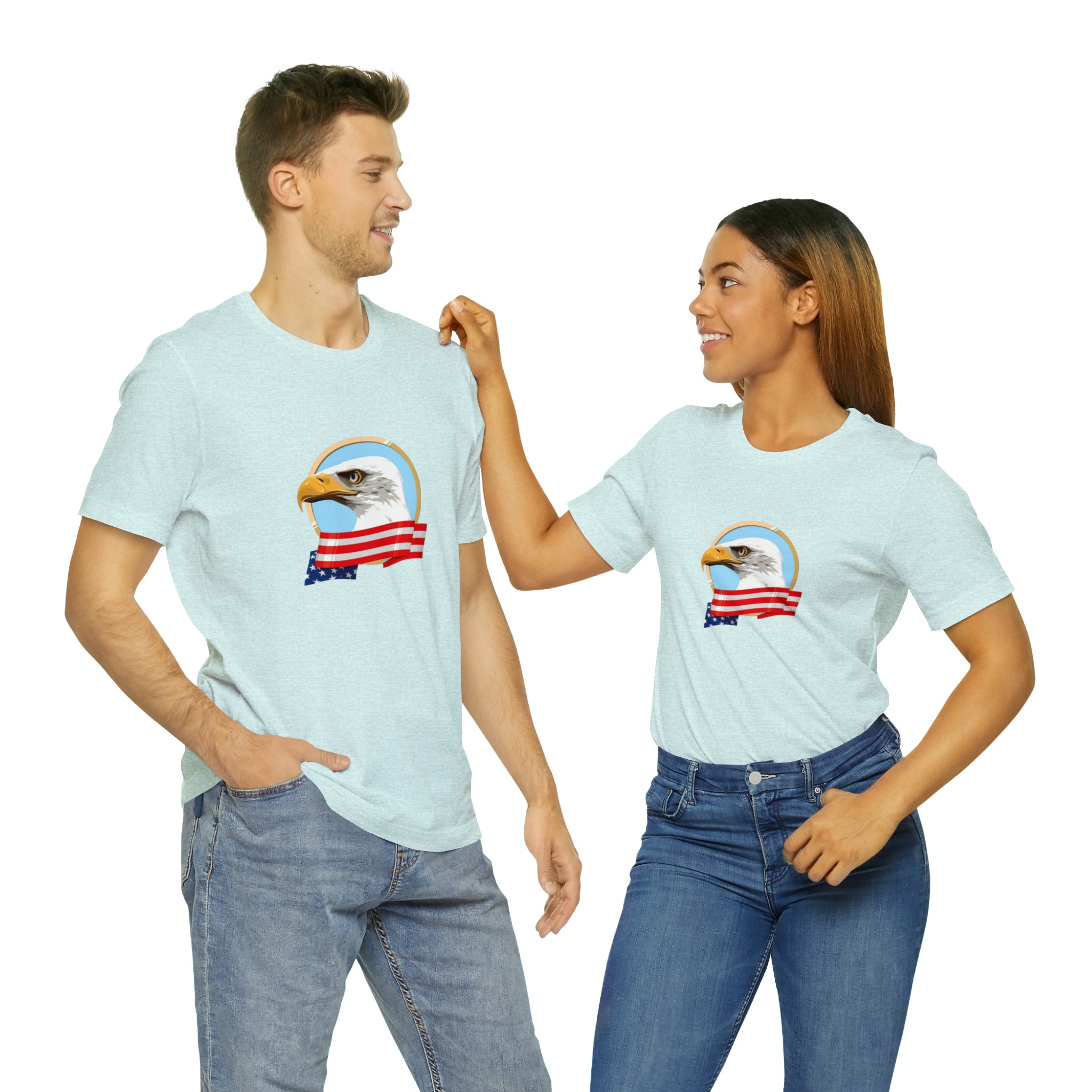 American Eagle Head Unisex Jersey Short Sleeve Tee