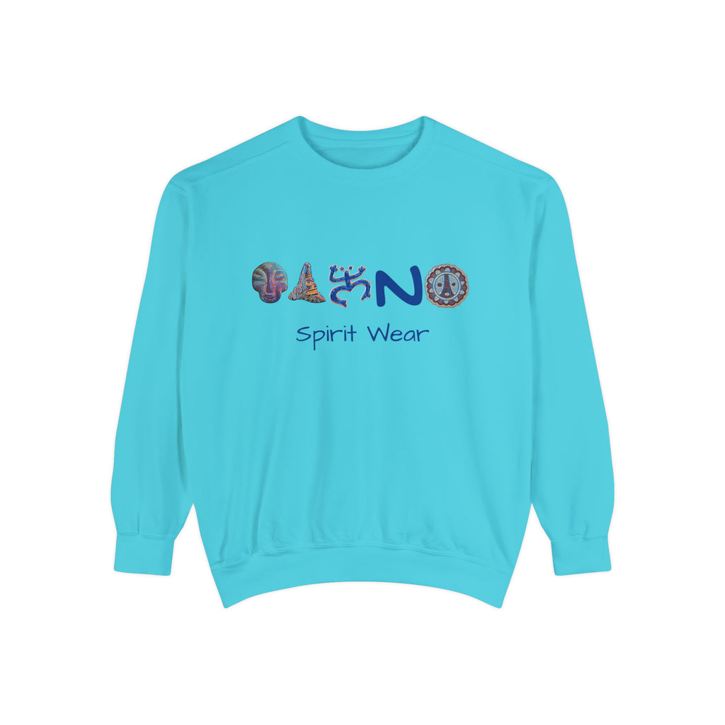 Taino Spirit Wear Symbols Unisex Garment-Dyed Sweatshirt