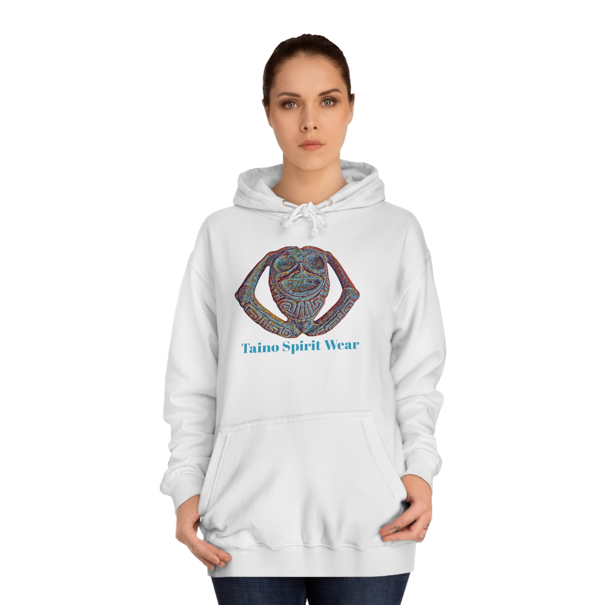 Taino Spirit Wear Symbolism Unisex College Hoodie