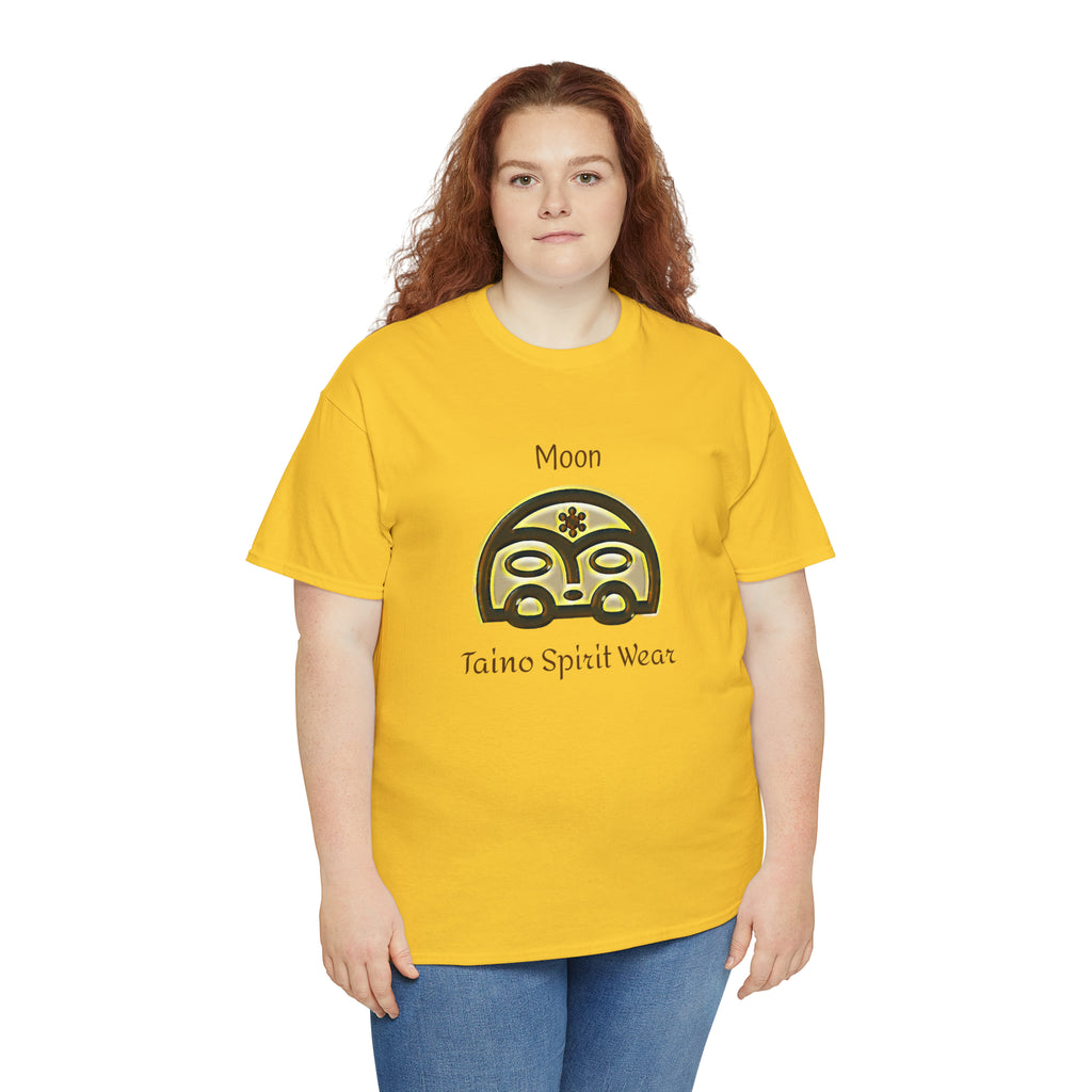 Taino Moon/ Puerto Rican Coqui Unisex Heavy Cotton Tee