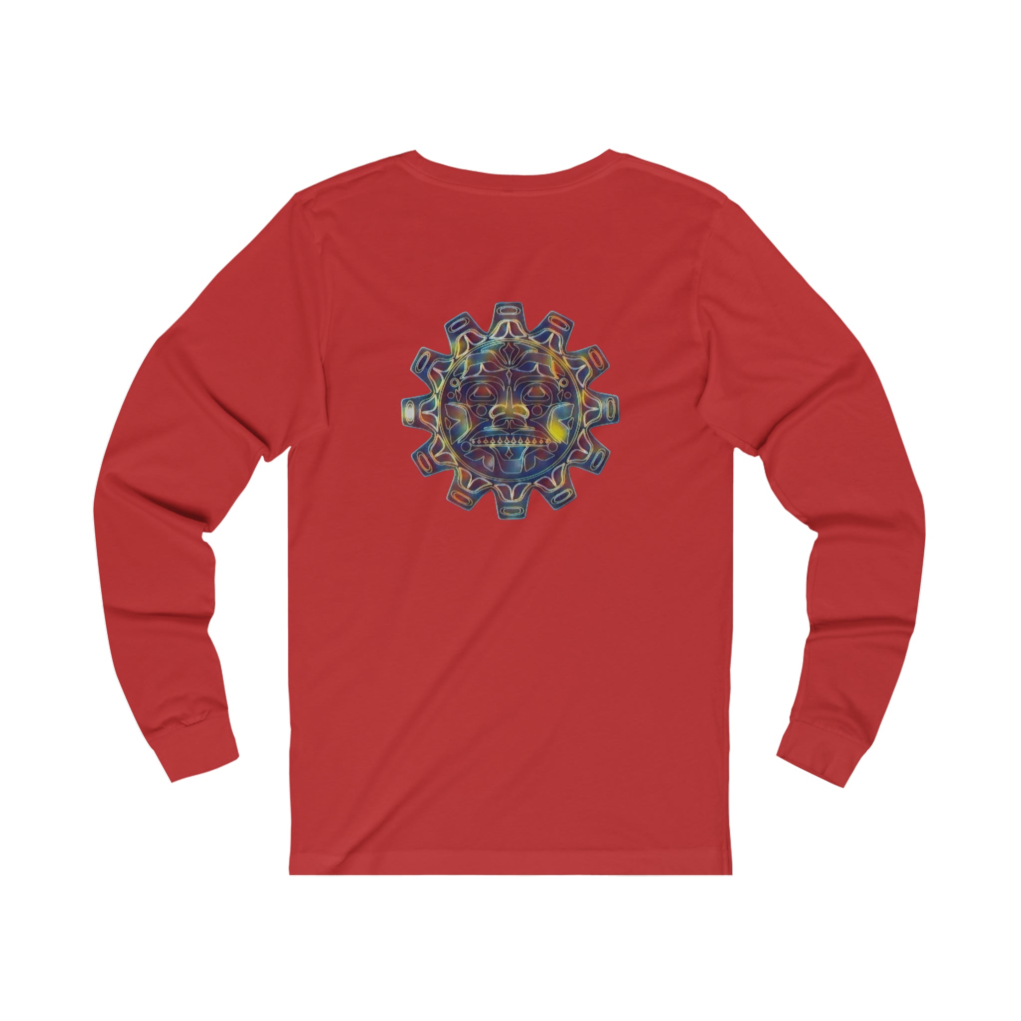 Taino Spirit Wear/Taino Warrior Unisex Jersey Long Sleeve Tee