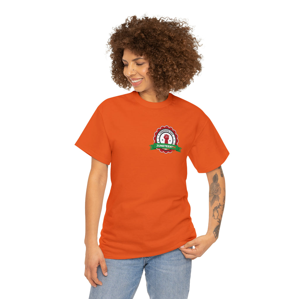 Juneteenth Freedom Day Unisex Heavy Cotton Tee