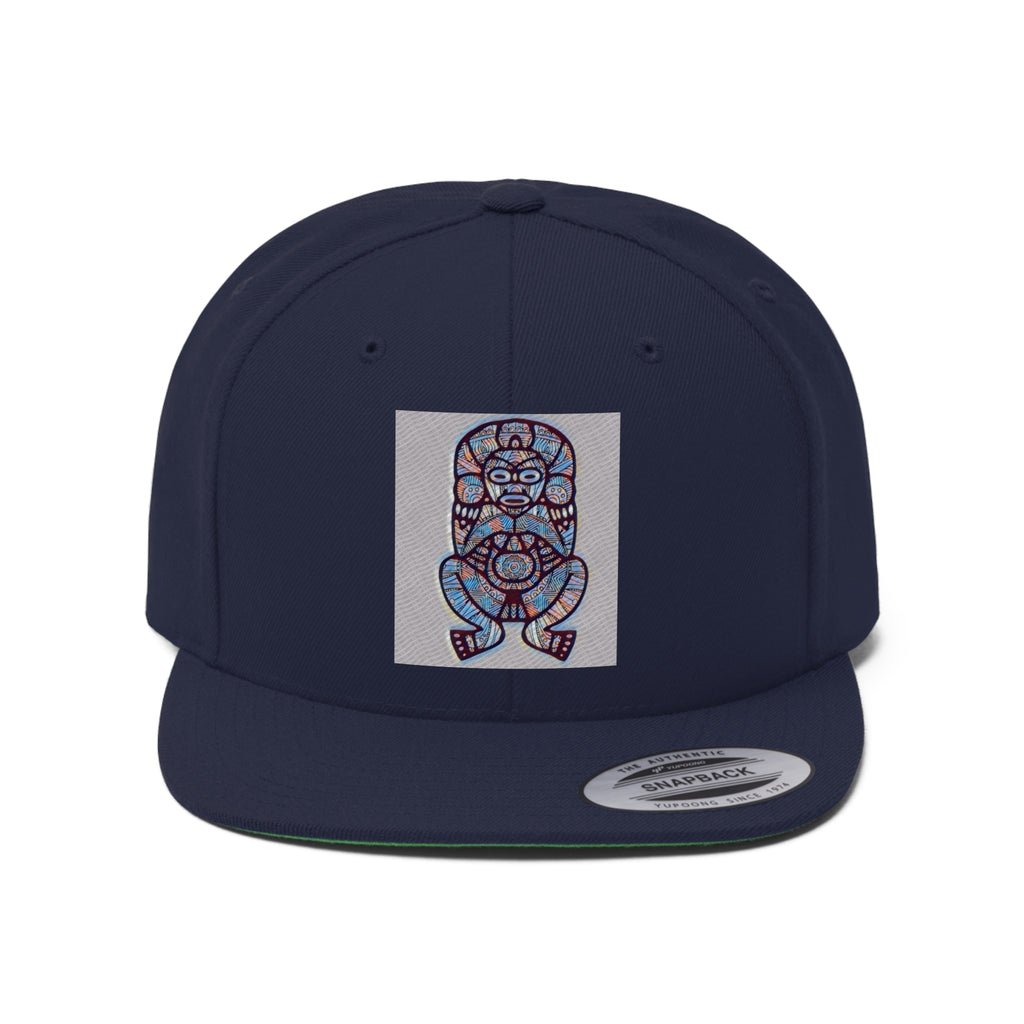 Taino Atabey Unisex Flat Bill Hat