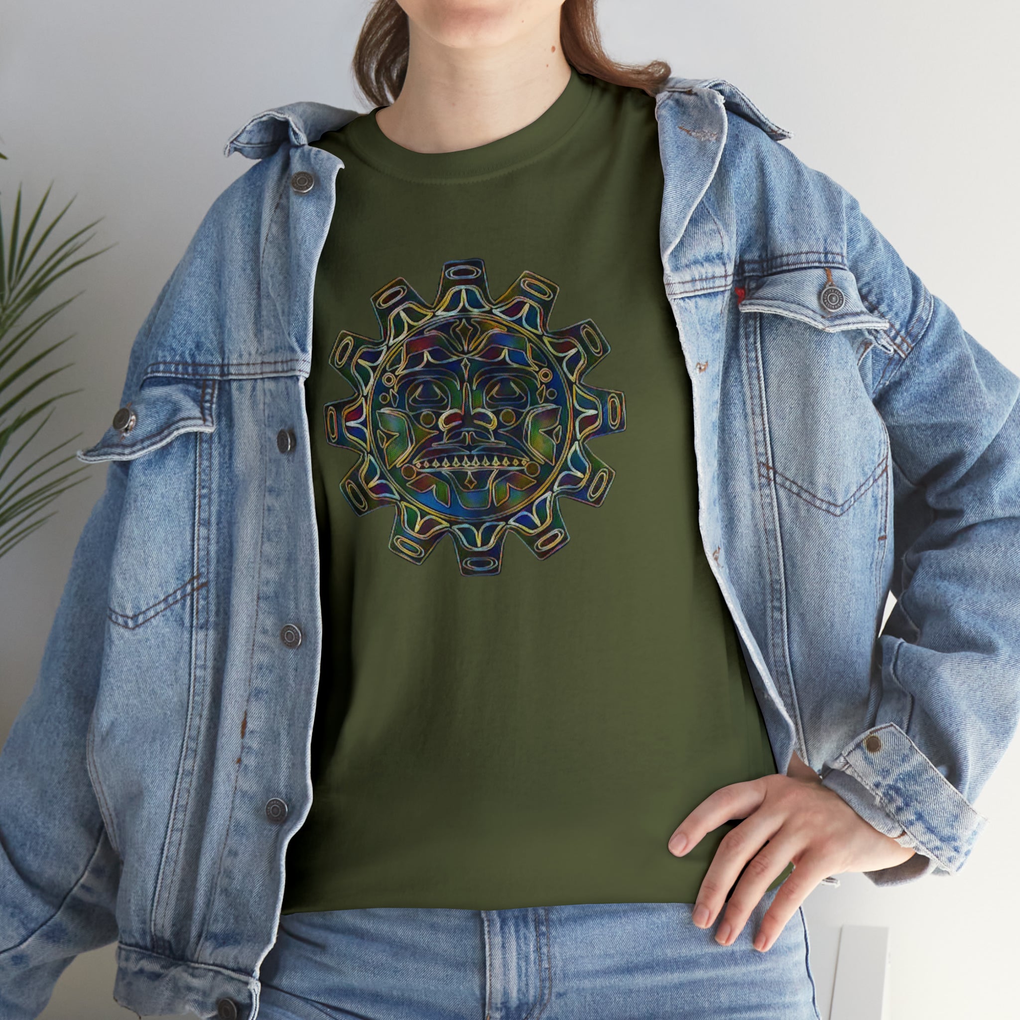 Taino Symbolism Unisex Heavy Cotton Tee