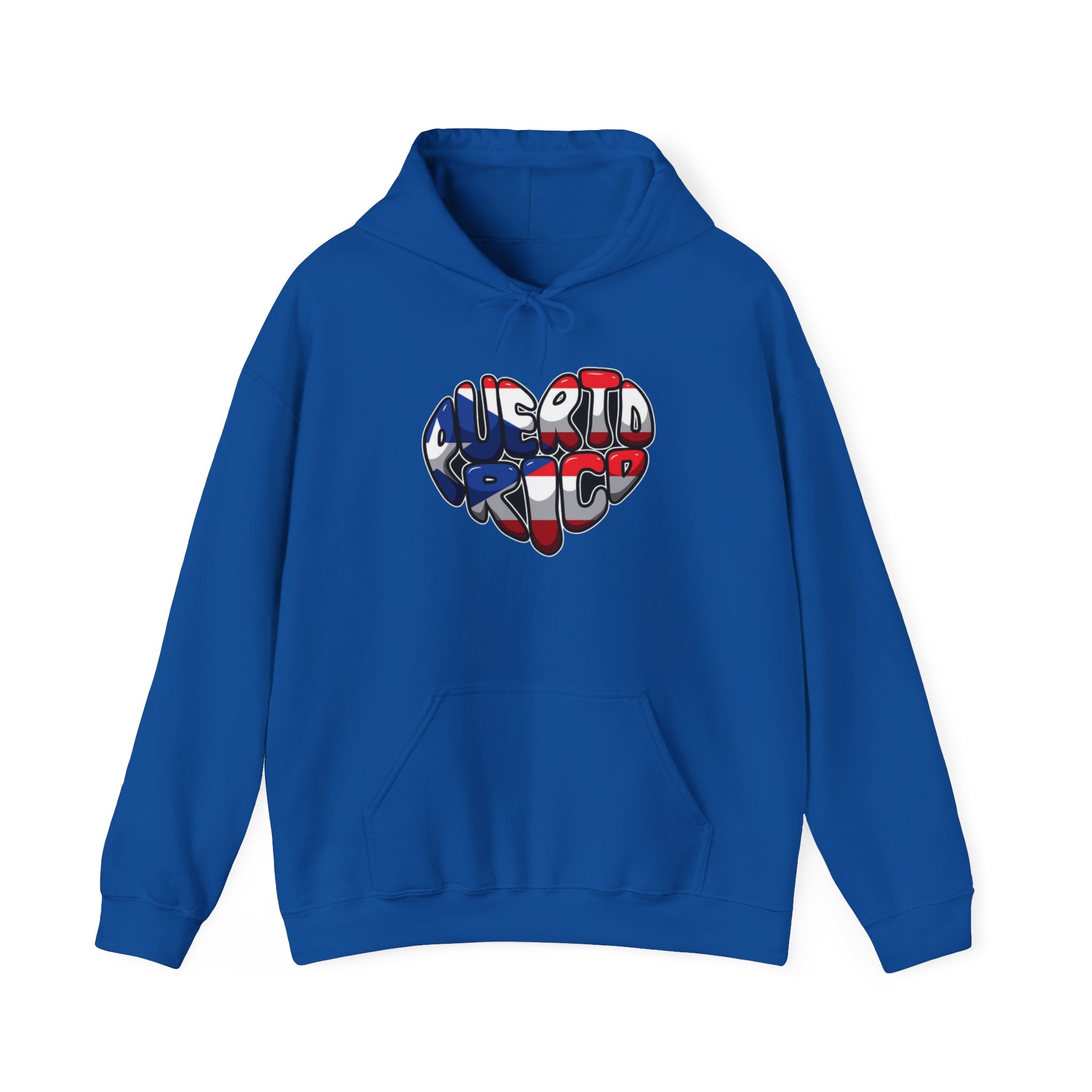 Puerto Rico Flag Heart & Frog Hoodie – Puerto Rican Pride Sweatshirt