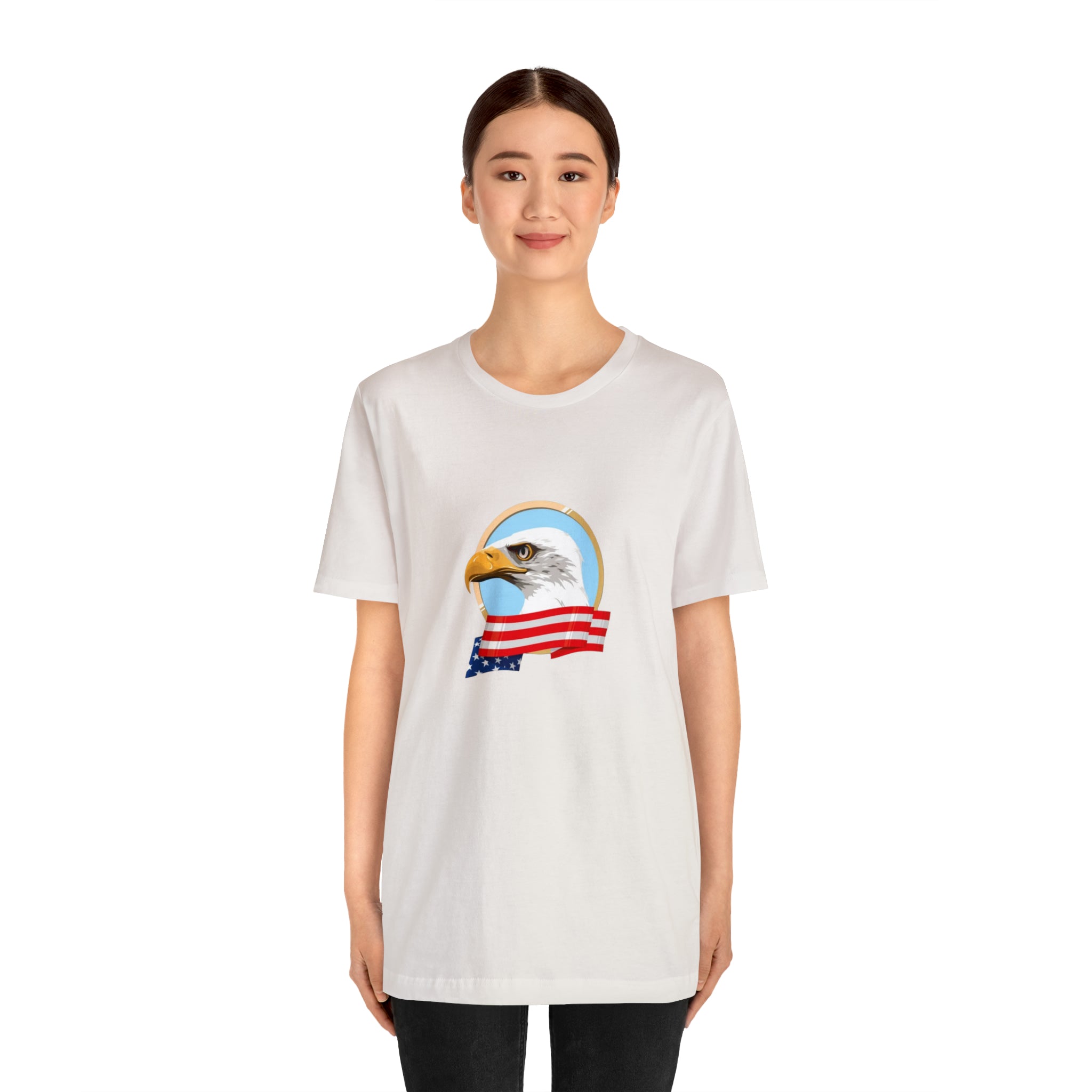 American Eagle Head Unisex Jersey Short Sleeve Tee
