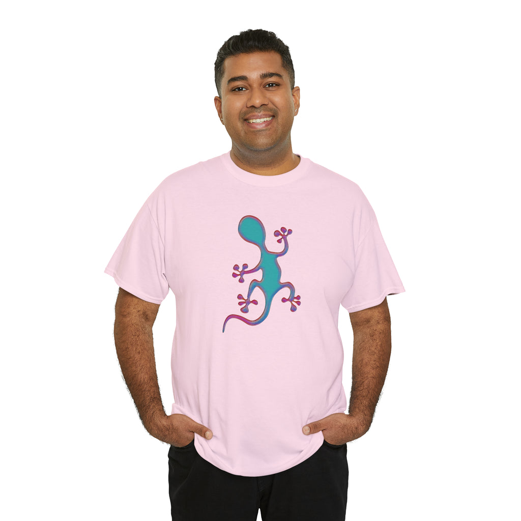 Taino-Inspired Salamander 2 Unisex Heavy Cotton Tee
