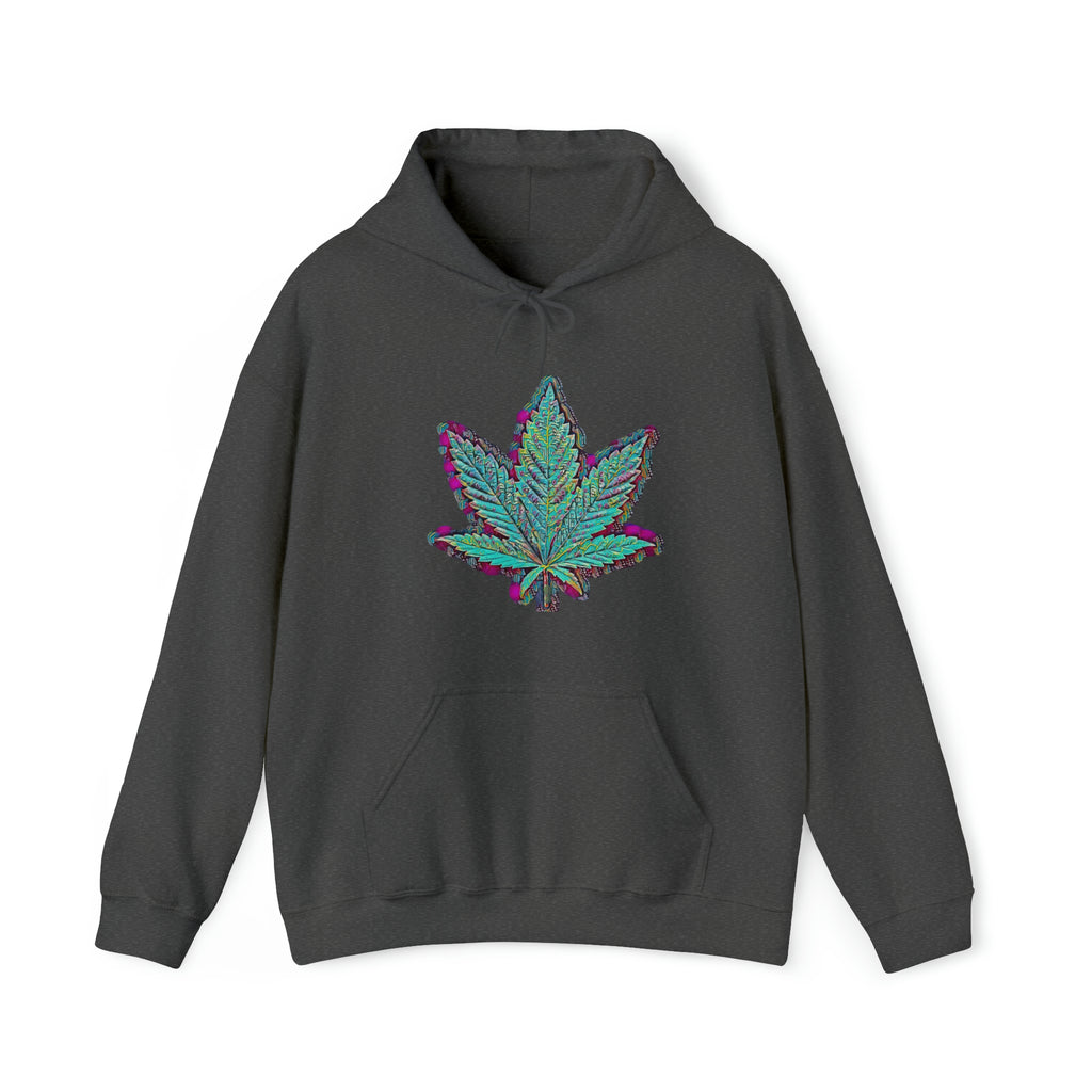 The Five Finger Leaf Unisex Heavy Blend™ Hooded Sweatshirt