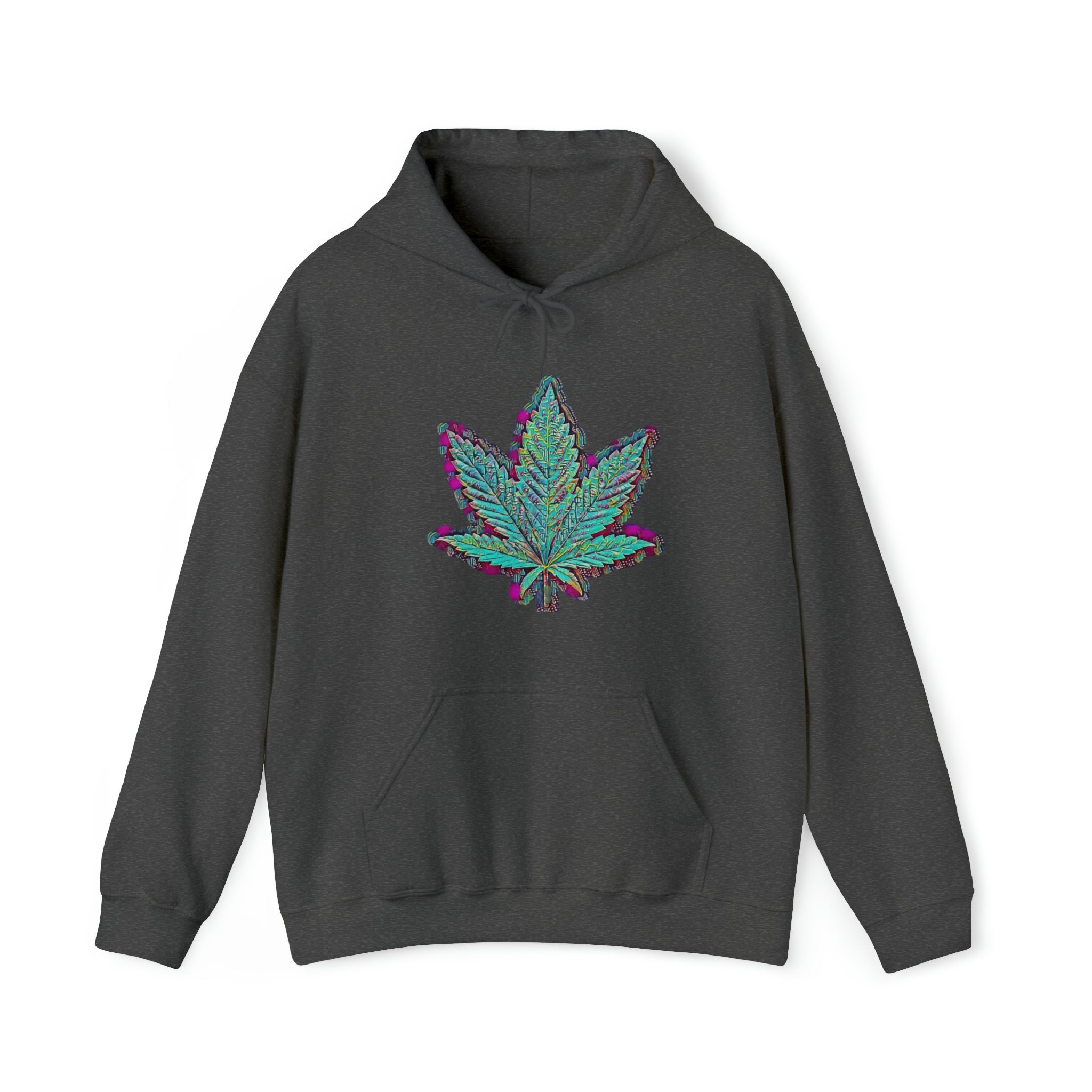 The Five Finger Leaf Unisex Heavy Blend™ Hooded Sweatshirt