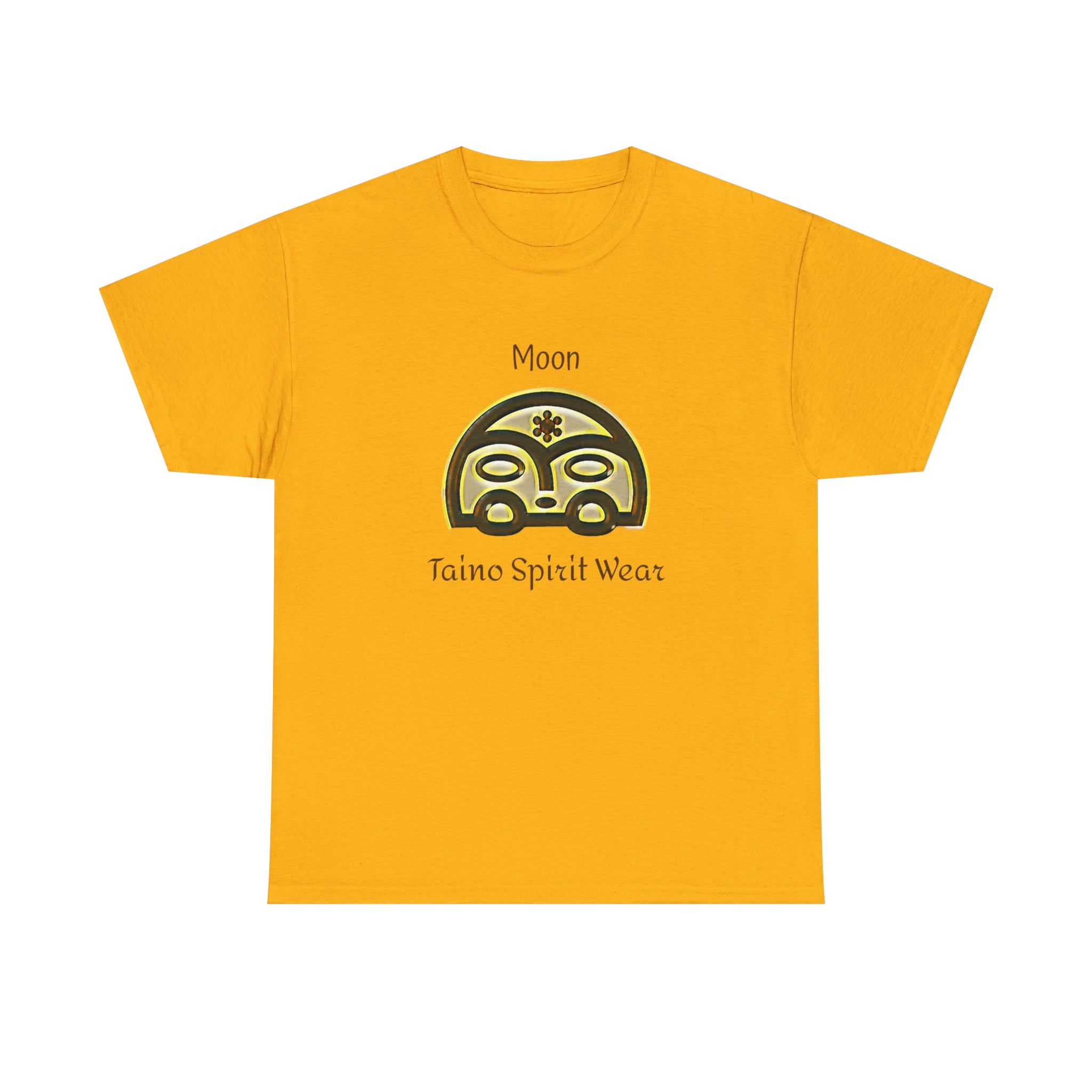 Taino Moon/ Puerto Rican Coqui Unisex Heavy Cotton Tee