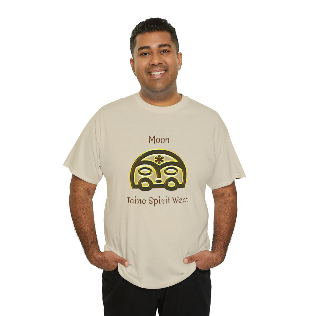 Taino Moon/ Puerto Rican Coqui Unisex Heavy Cotton Tee