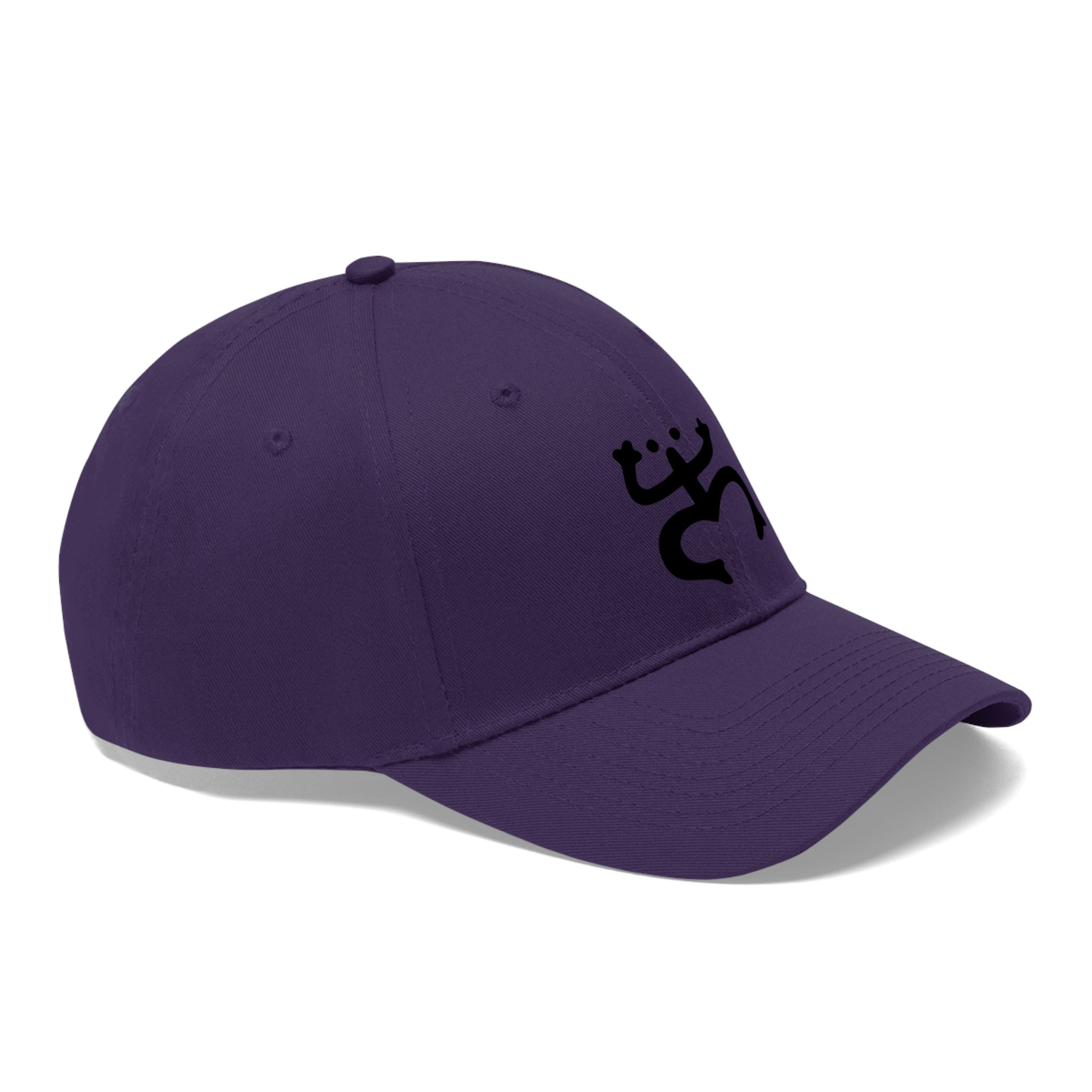 Taino Black Coqui Unisex Twill Hat