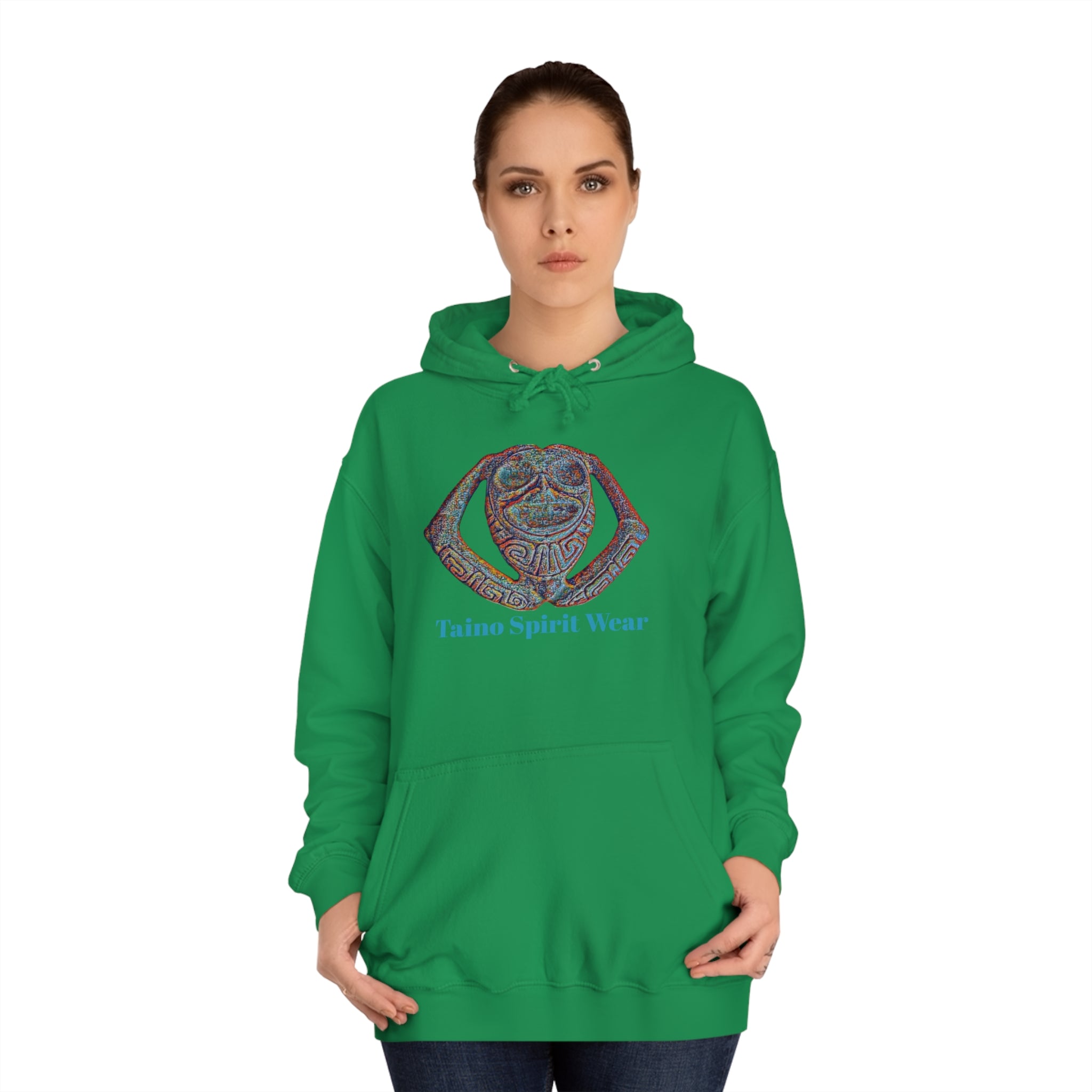 Taino Spirit Wear Symbolism Unisex College Hoodie