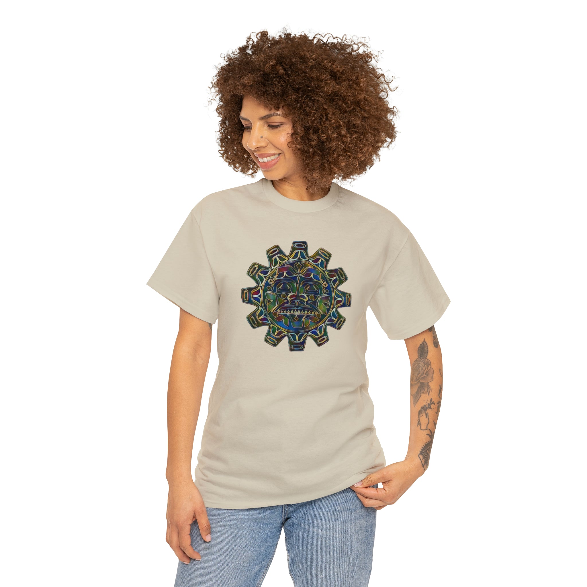 Taino Symbolism Unisex Heavy Cotton Tee