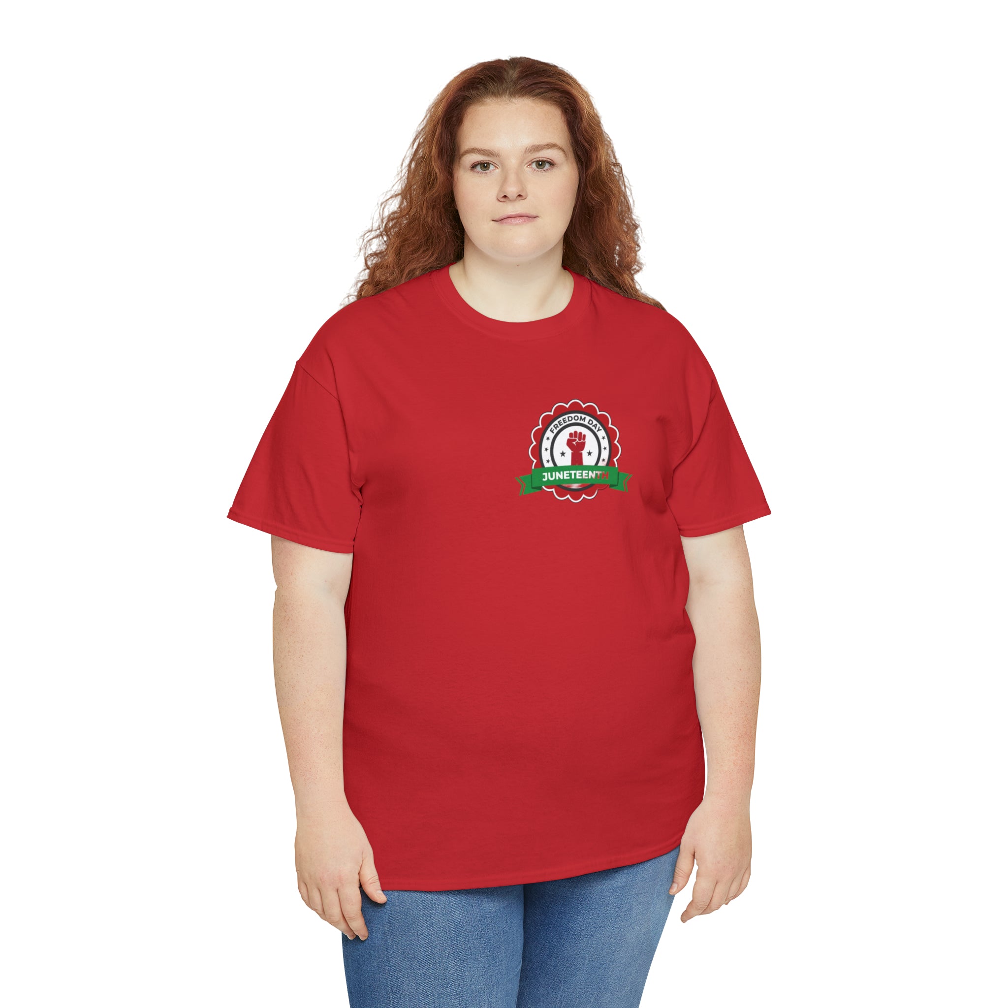 Juneteenth Freedom Day Unisex Heavy Cotton Tee