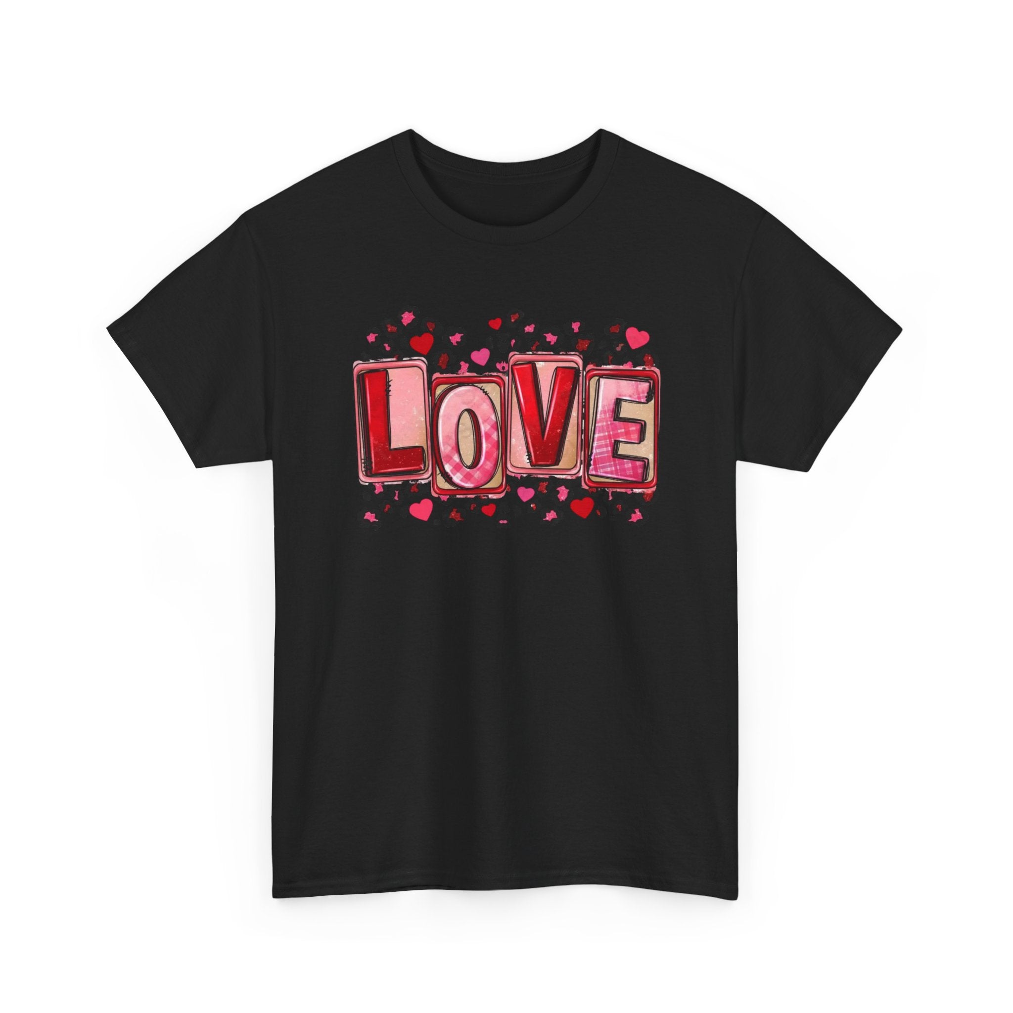Valentine's Day Love Heart Graphic Tee – Valentine’s Day Romantic Shirt