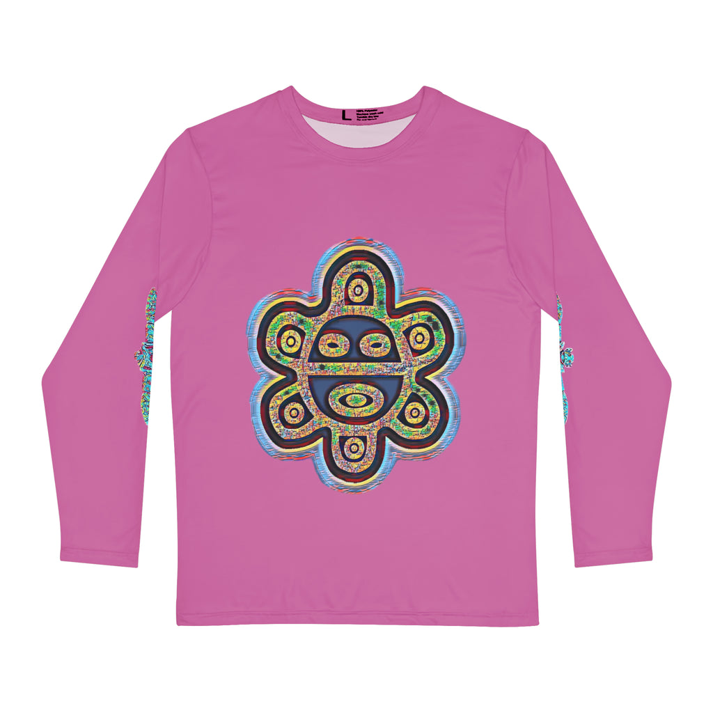Taino Sun Men's Long Sleeve Shirt (AOP)