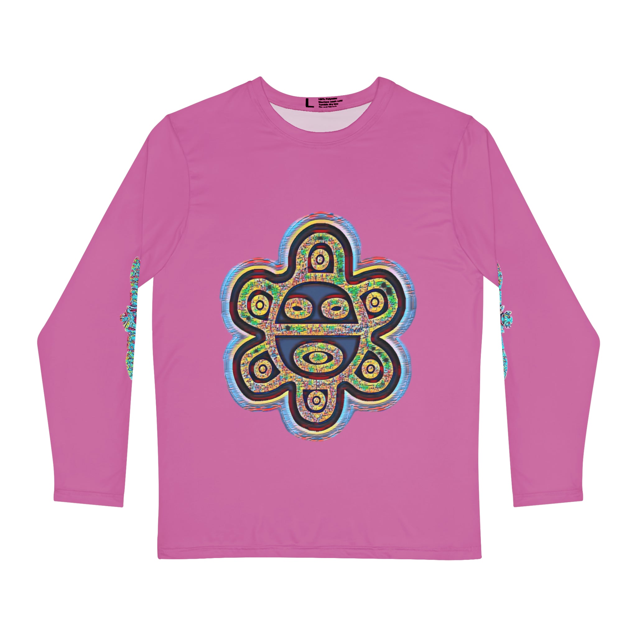 Taino Sun Men's Long Sleeve Shirt (AOP)