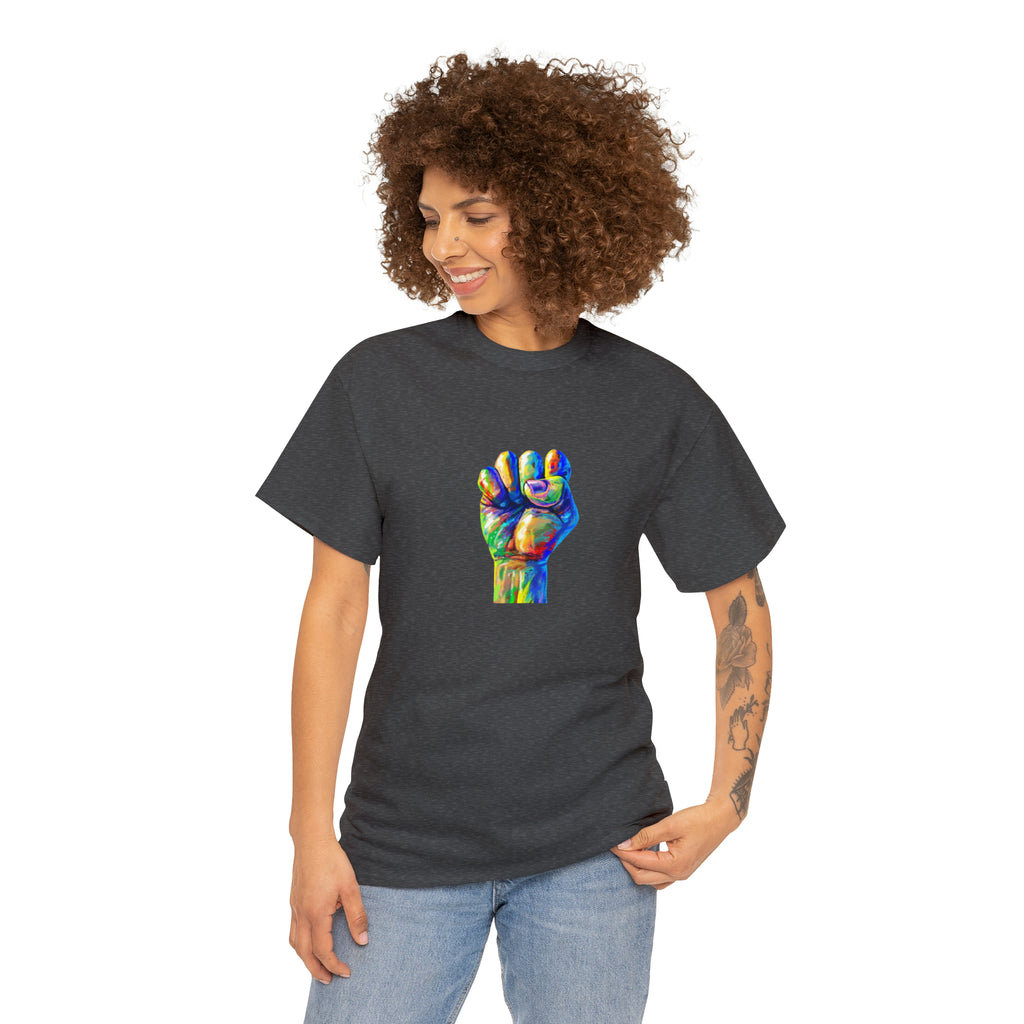 Power to The People Fist Unisex Heavy Cotton Tee