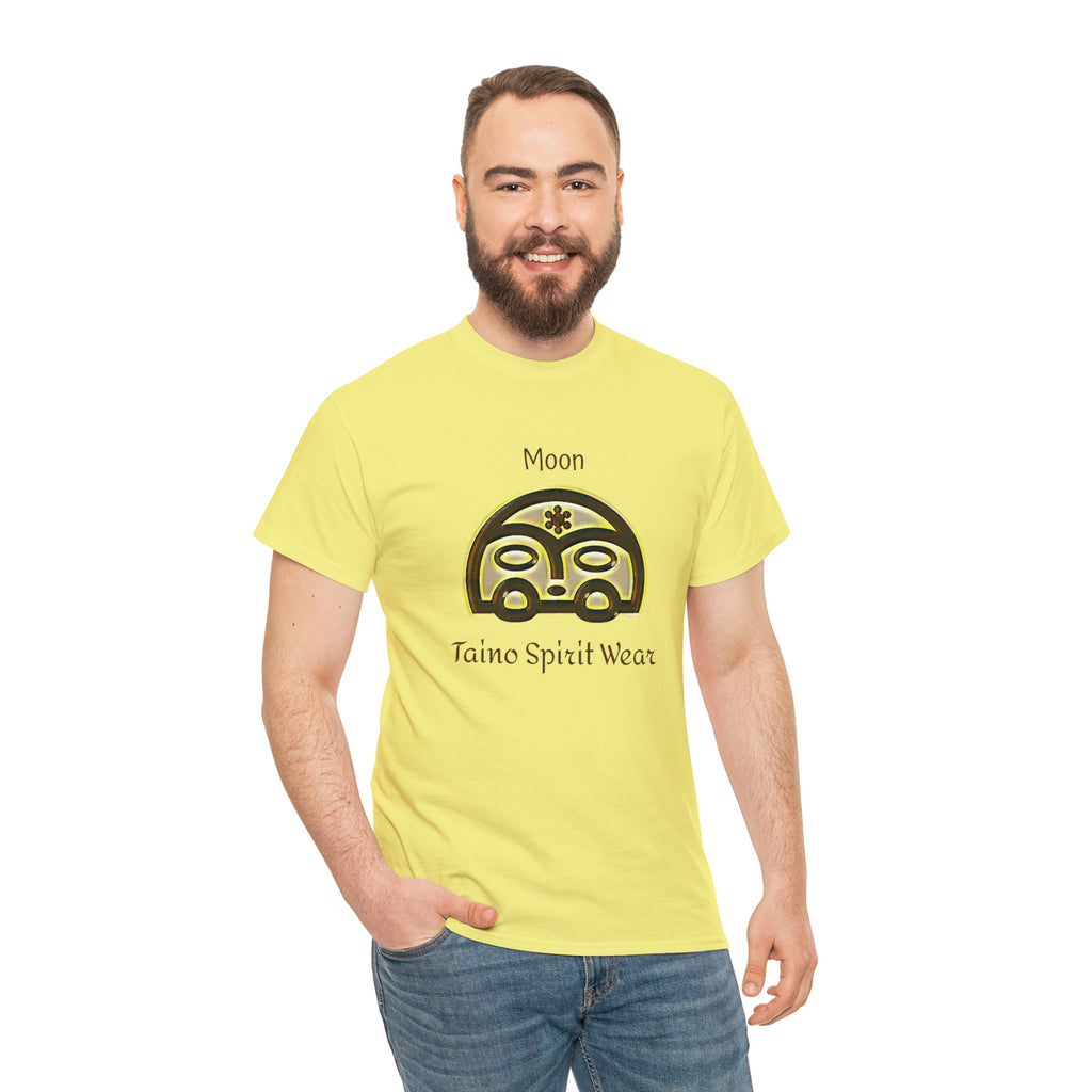 Taino Moon/ Puerto Rican Coqui Unisex Heavy Cotton Tee