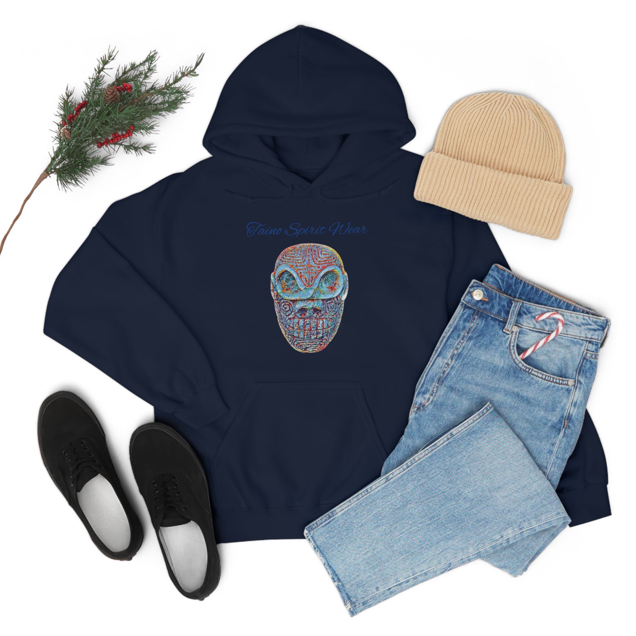 Taino Artifact Unisex Heavy Blend™ Hooded Sweatshirt