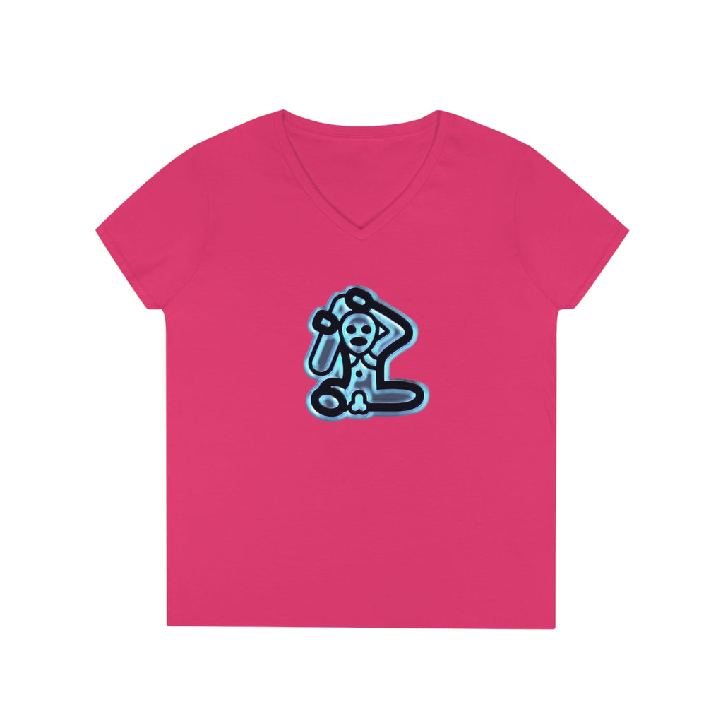 Taino Symbolism Ladies' V-Neck T-Shirt