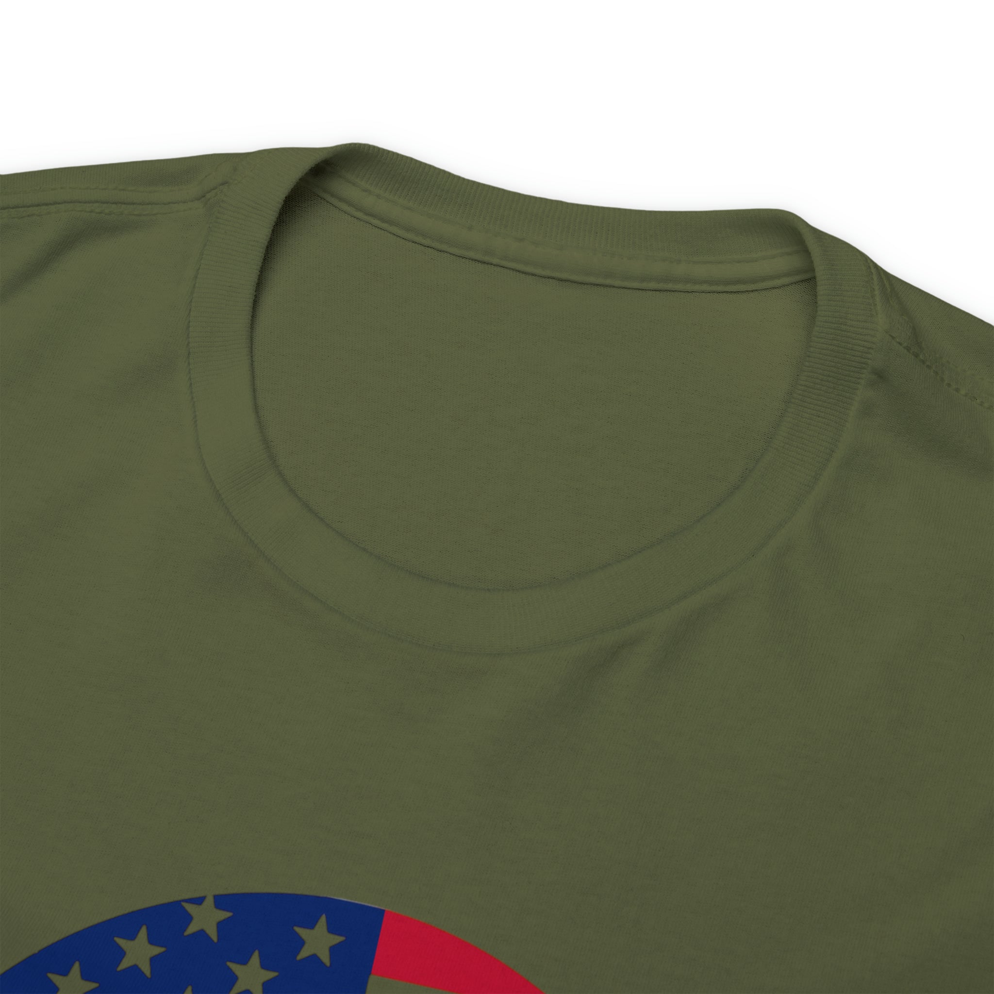 American Flag Globe Unisex Heavy Cotton Tee
