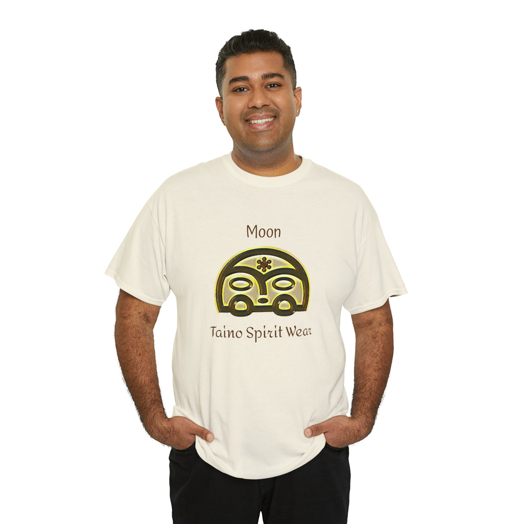 Taino Moon/ Puerto Rican Coqui Unisex Heavy Cotton Tee