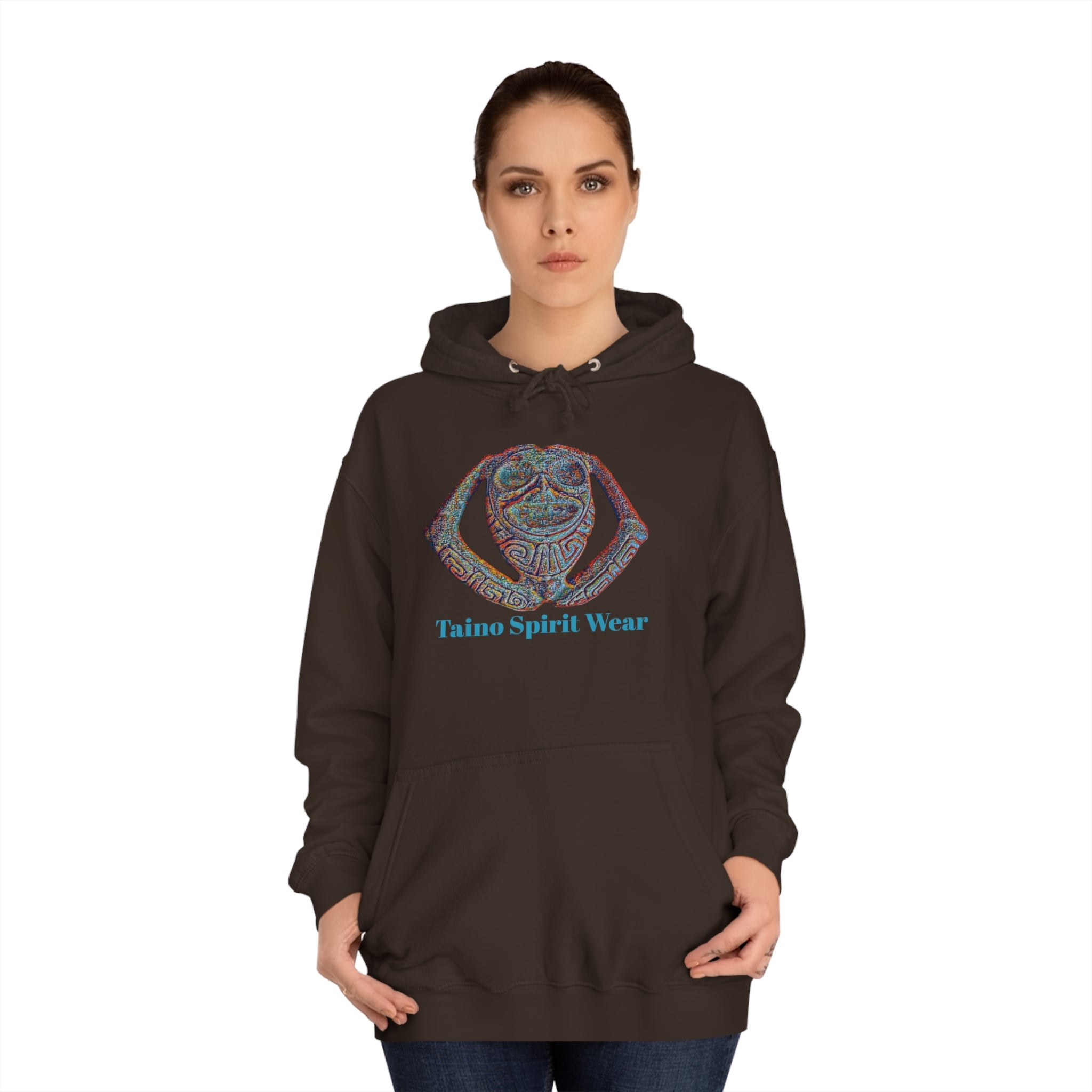 Taino Spirit Wear Symbolism Unisex College Hoodie