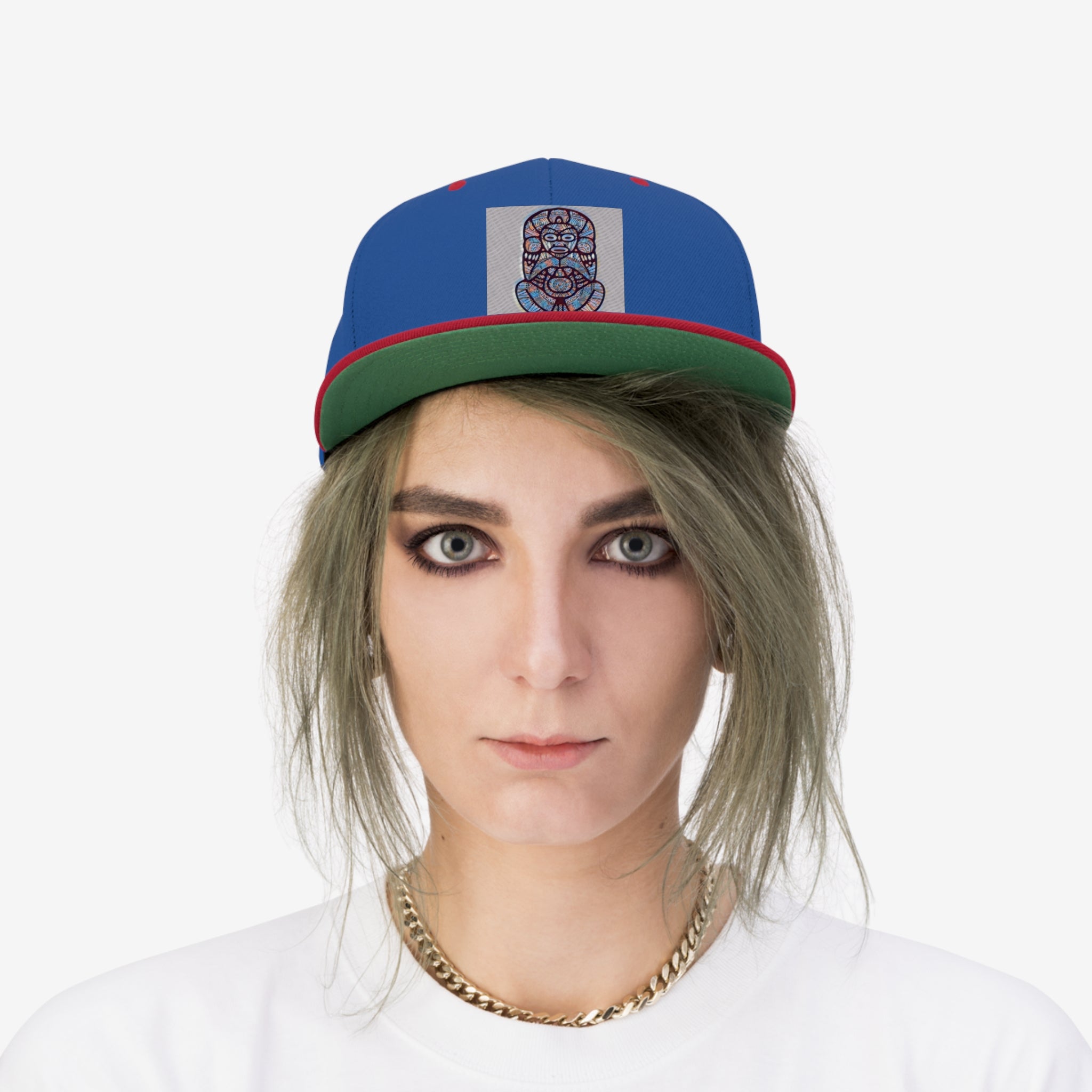 Taino Atabey Unisex Flat Bill Hat