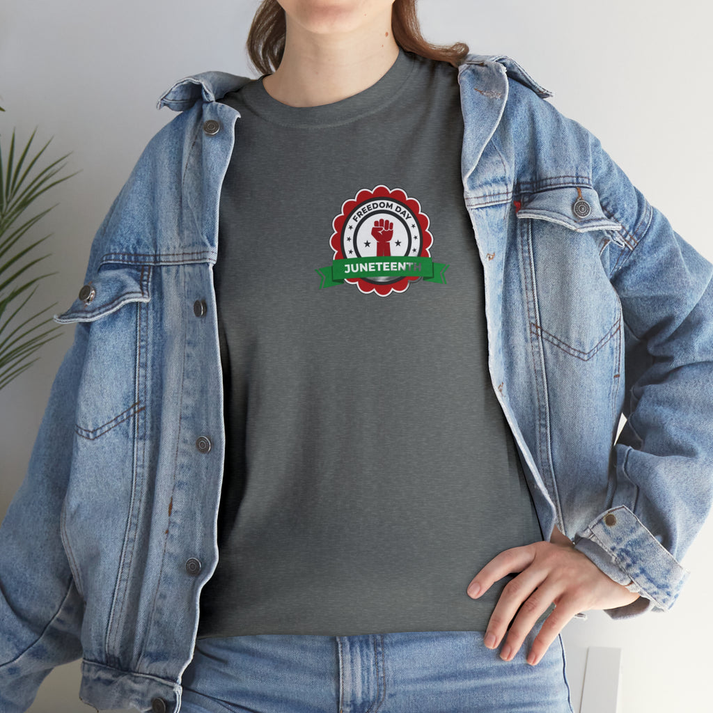 Juneteenth Freedom Day Unisex Heavy Cotton Tee