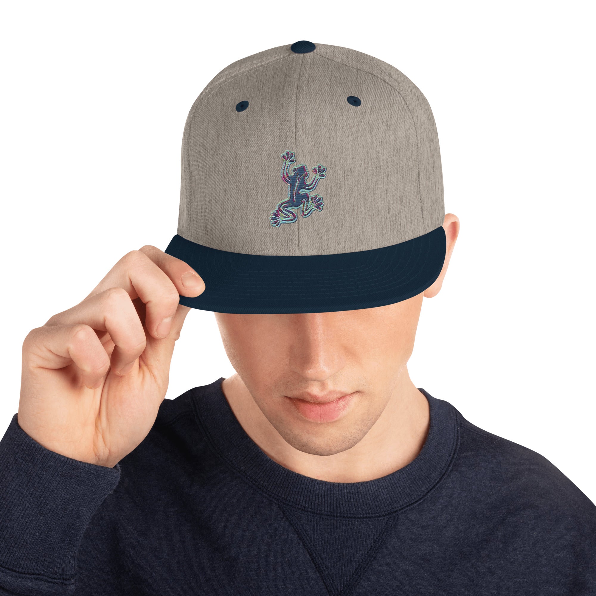 Taino Small Coqui Snapback Hat