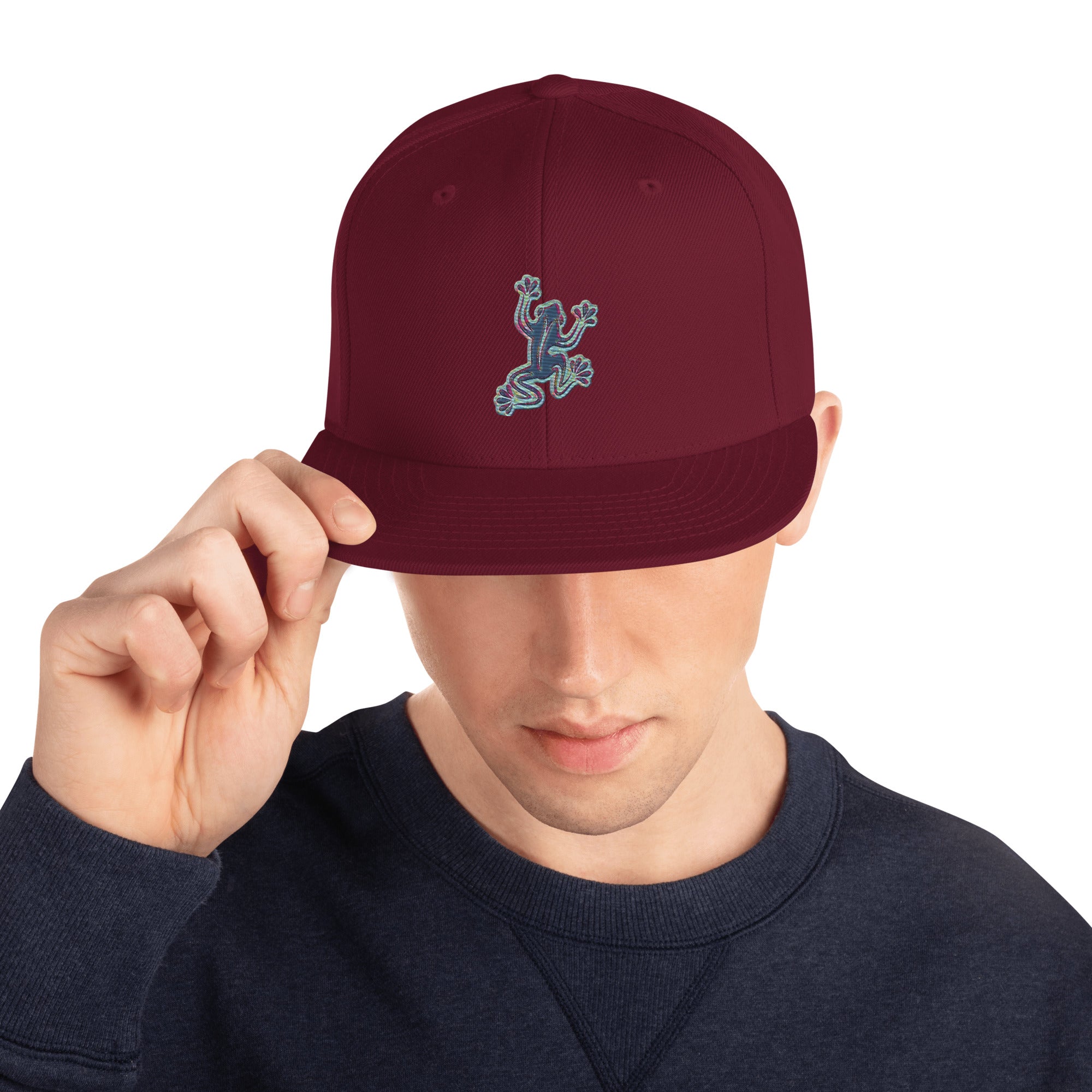 Taino Small Coqui Snapback Hat