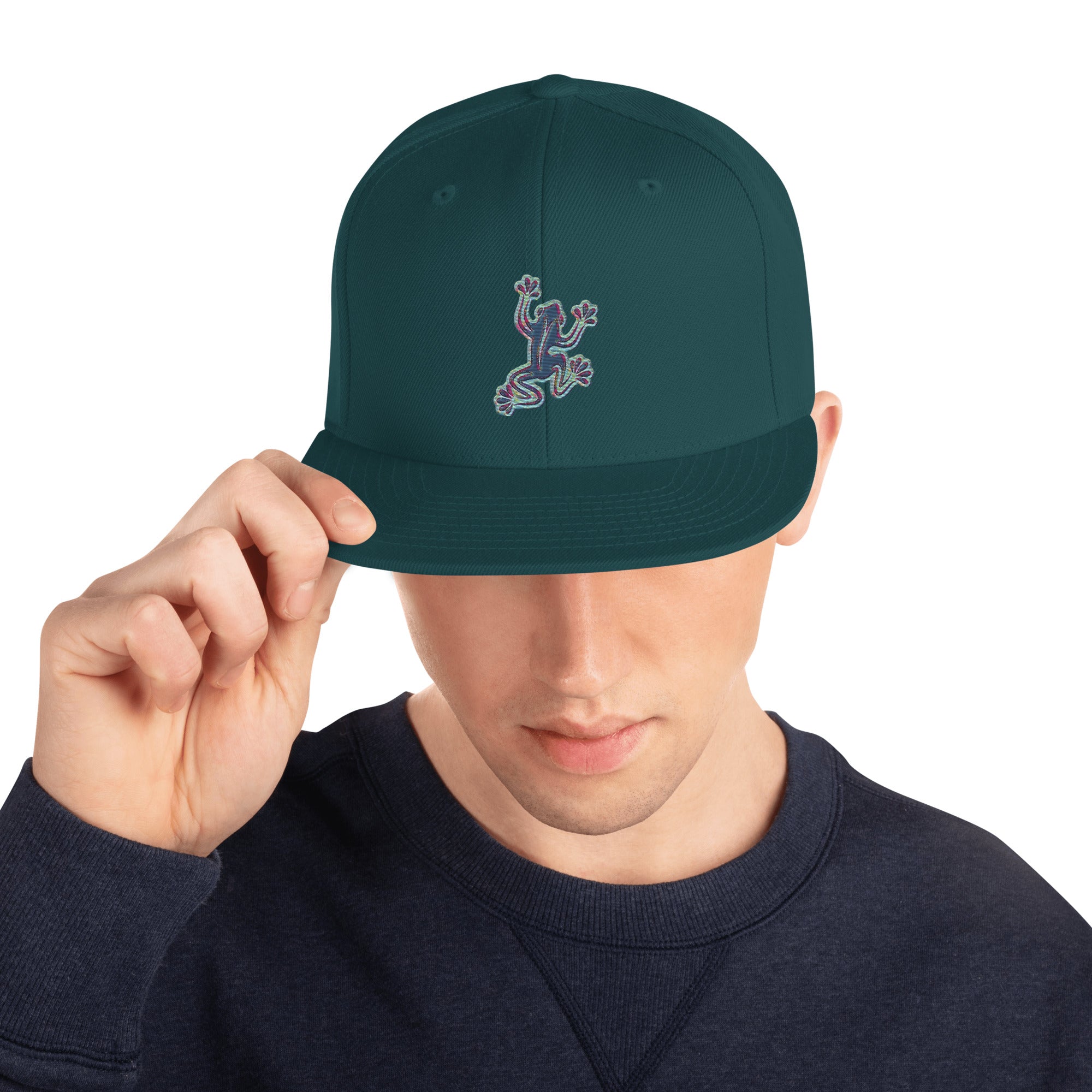 Taino Small Coqui Snapback Hat