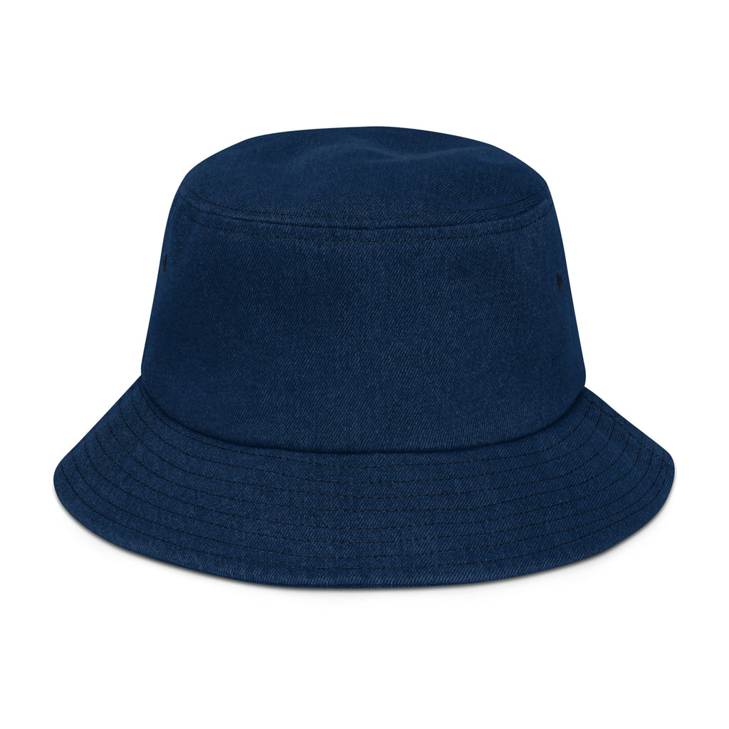 Taino Coqui Denim bucket hat