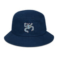 Taino Coqui Denim bucket hat