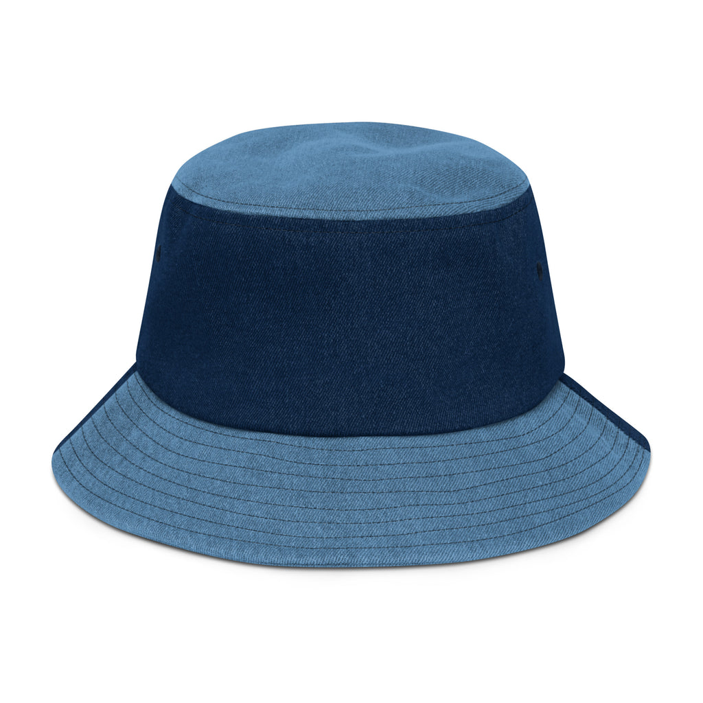 Taino Coqui Denim bucket hat