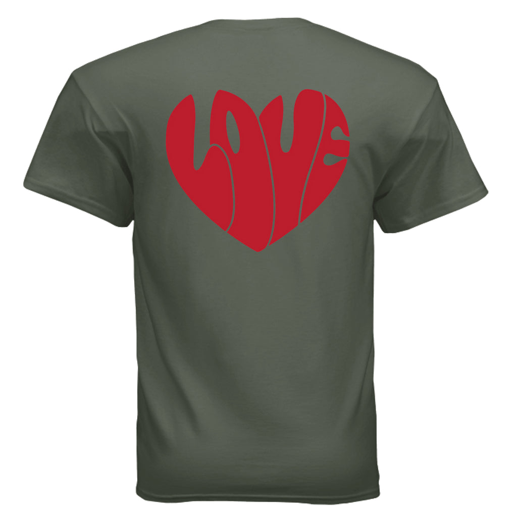 MILITARY GREEN - BACK