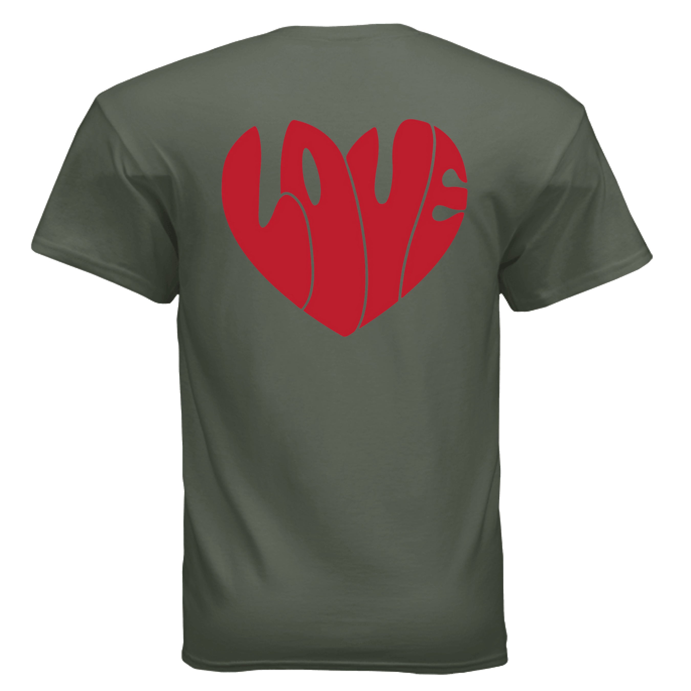 MILITARY GREEN - BACK