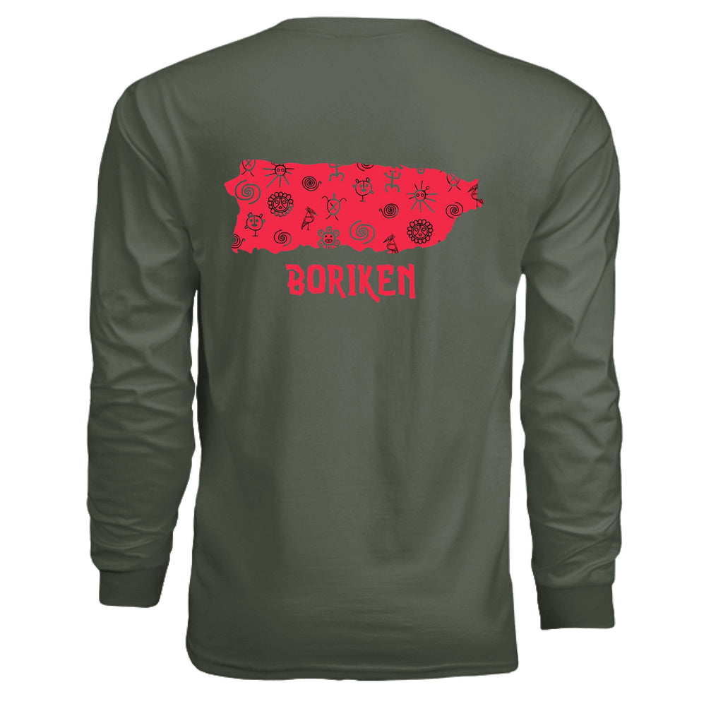 MILITARY GREEN - BACK
