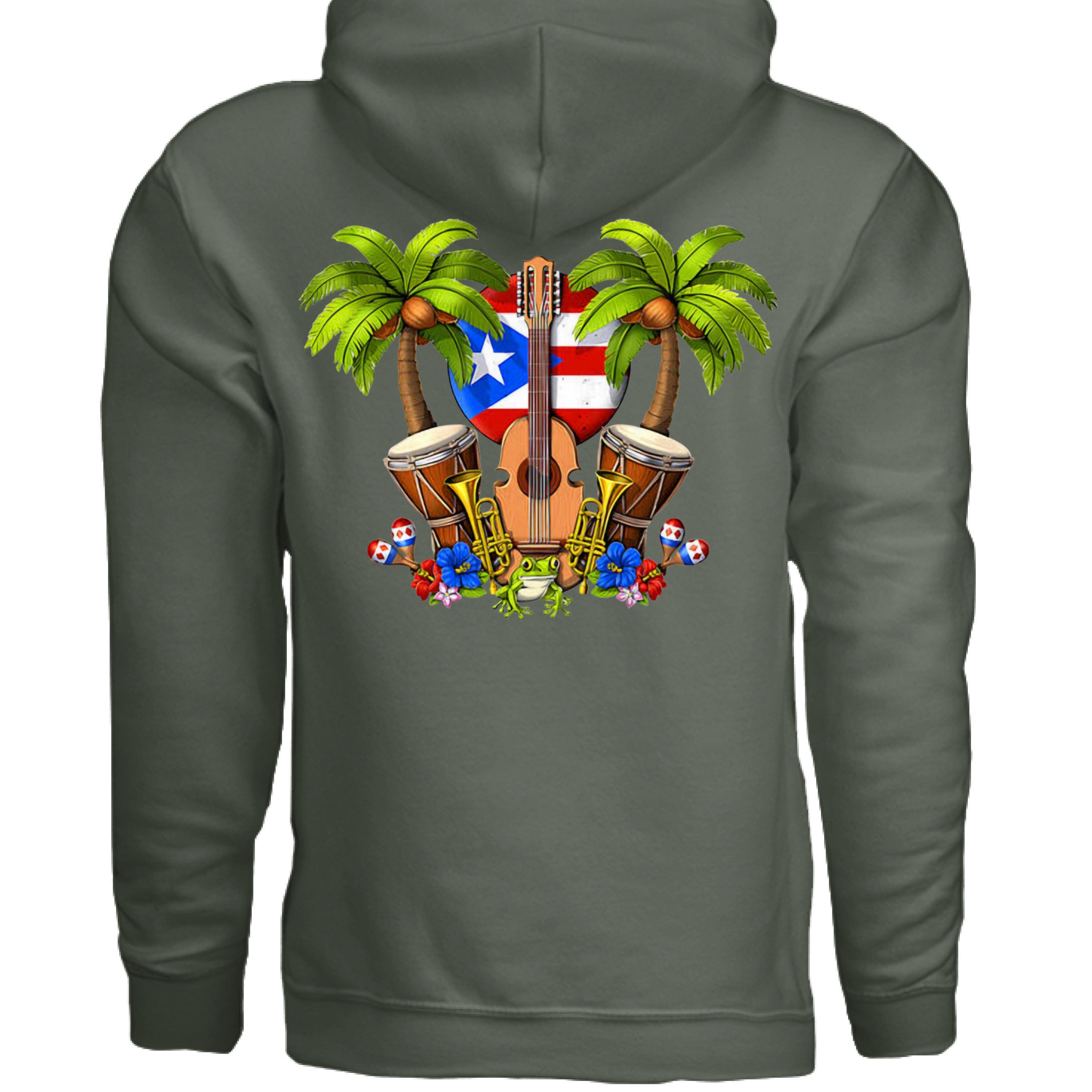 MILITARY GREEN - BACK