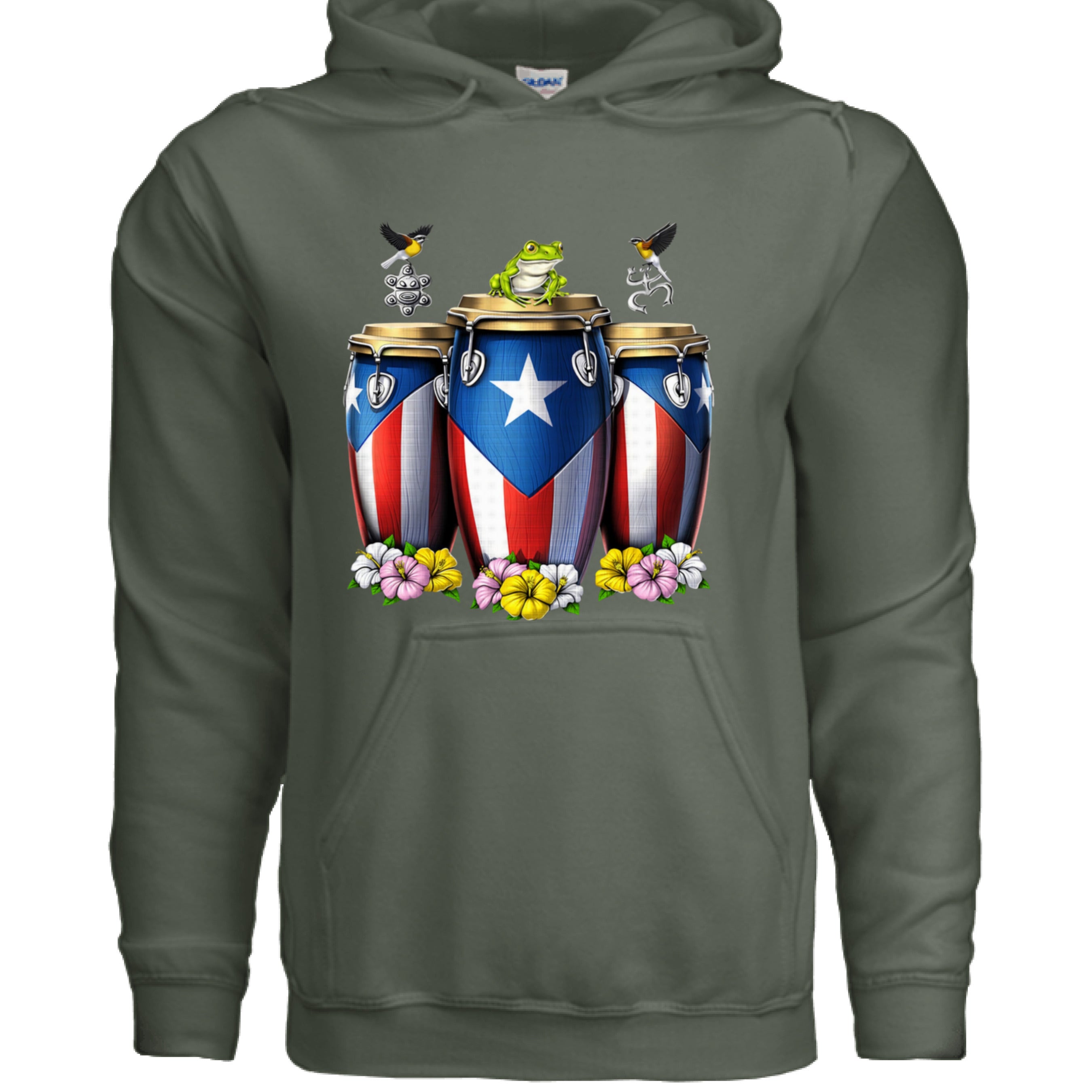 MILITARY GREEN - FRONT