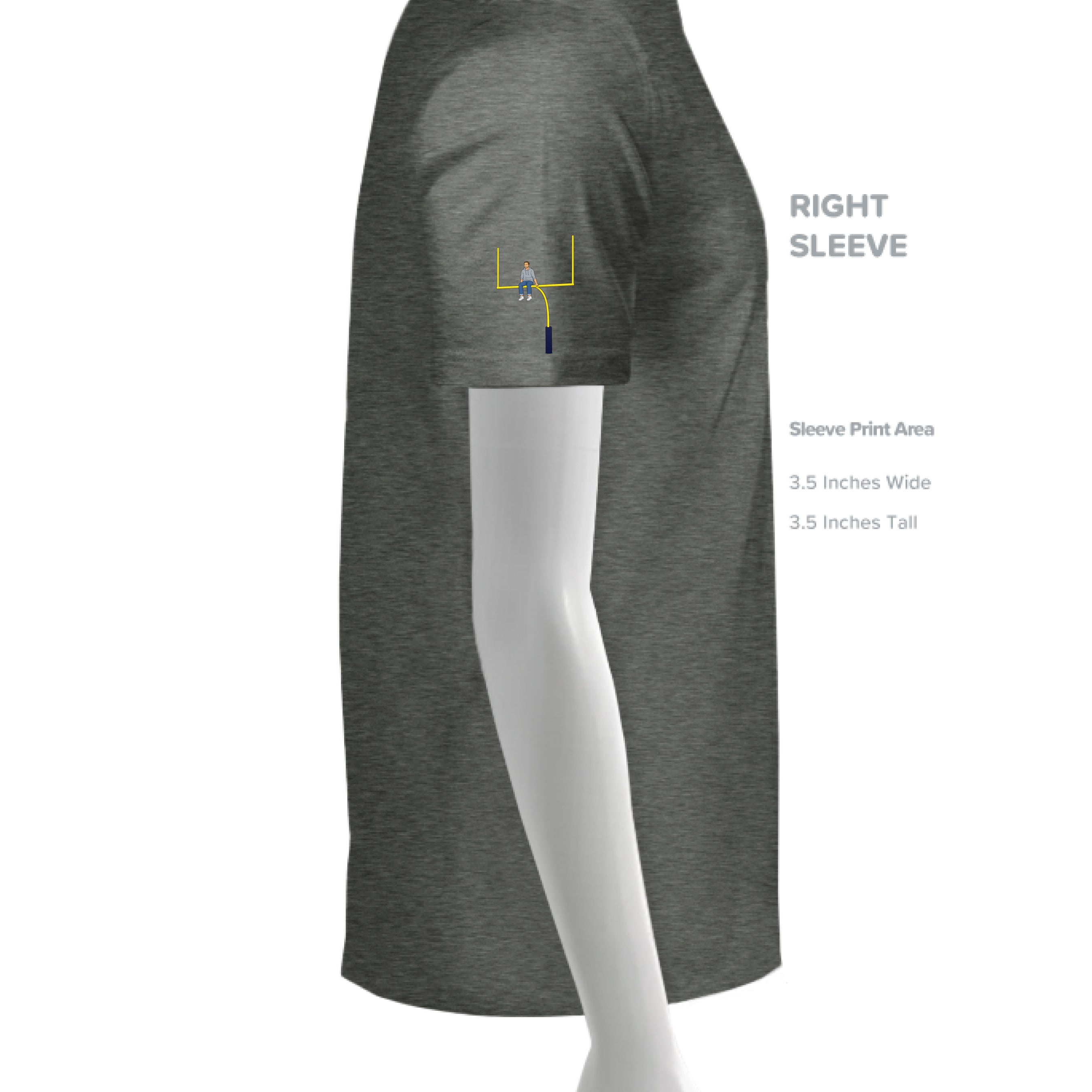 HEATHER MILITARY GREEN - SLEEVE_RIGHT